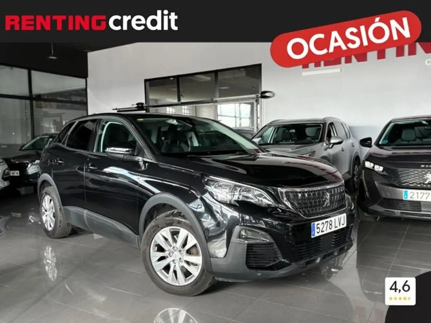 Peugeot 3008 1.6 Blue HDi Negro - 1