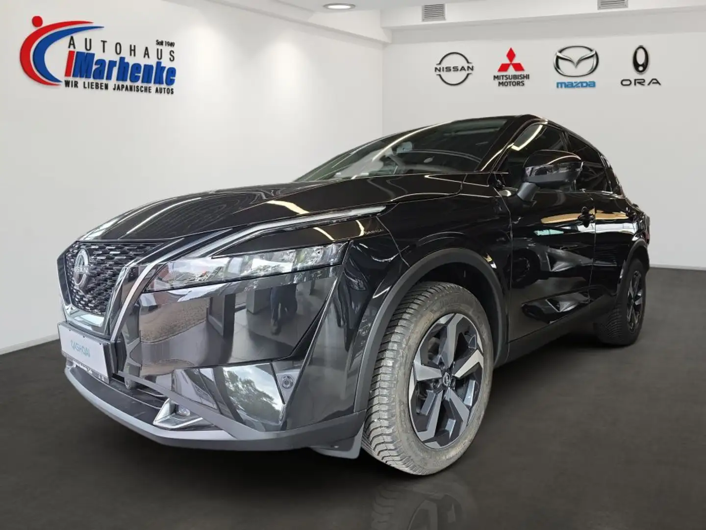 Nissan Qashqai 1.3 DIG-T MHEV Xtronic N-Connecta Schwarz - 1