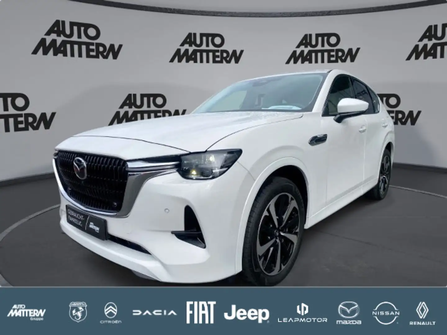 Mazda CX-60 2.5 SKYACTIV-G Hybrid Takumi Hybr. AWD Weiß - 1