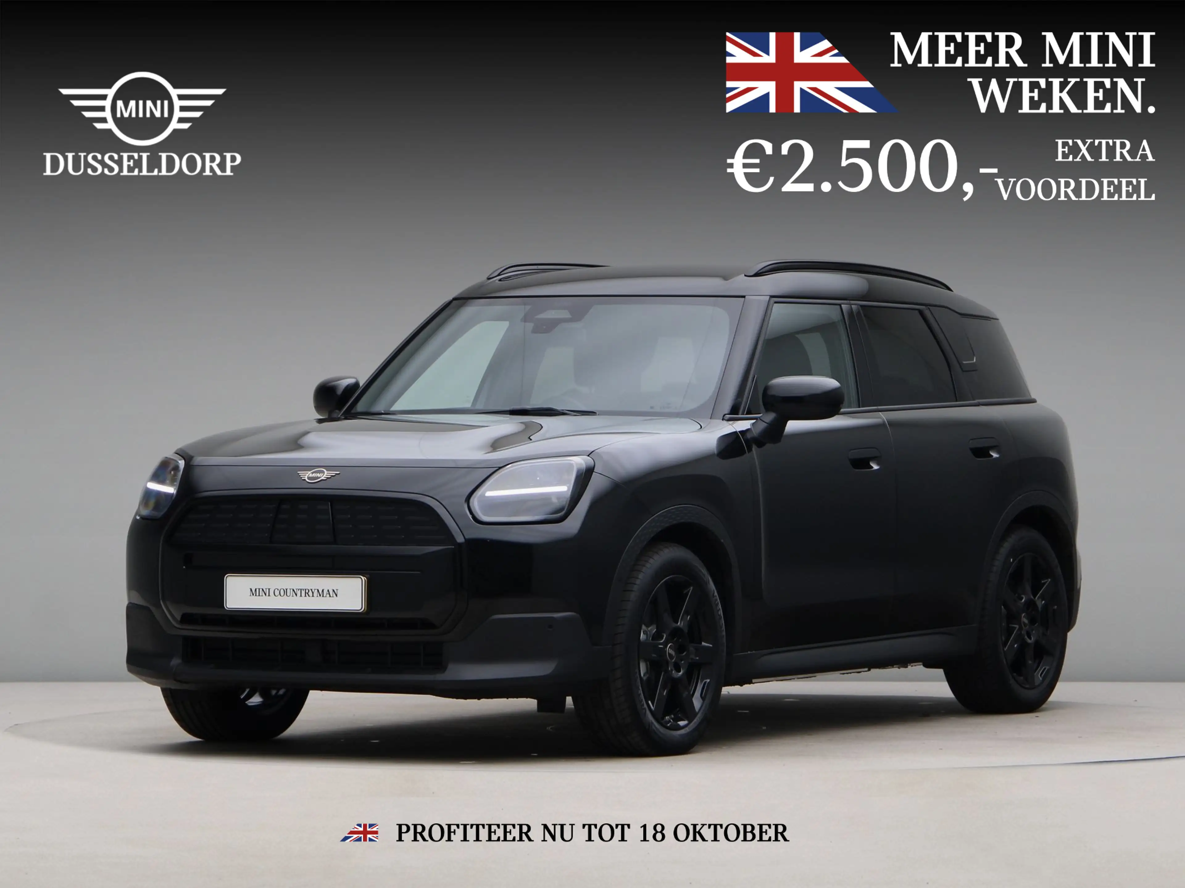 MINI Countryman E Blackyard Pakket XS PRIVATE LEASE EUR 531,- (48 mn