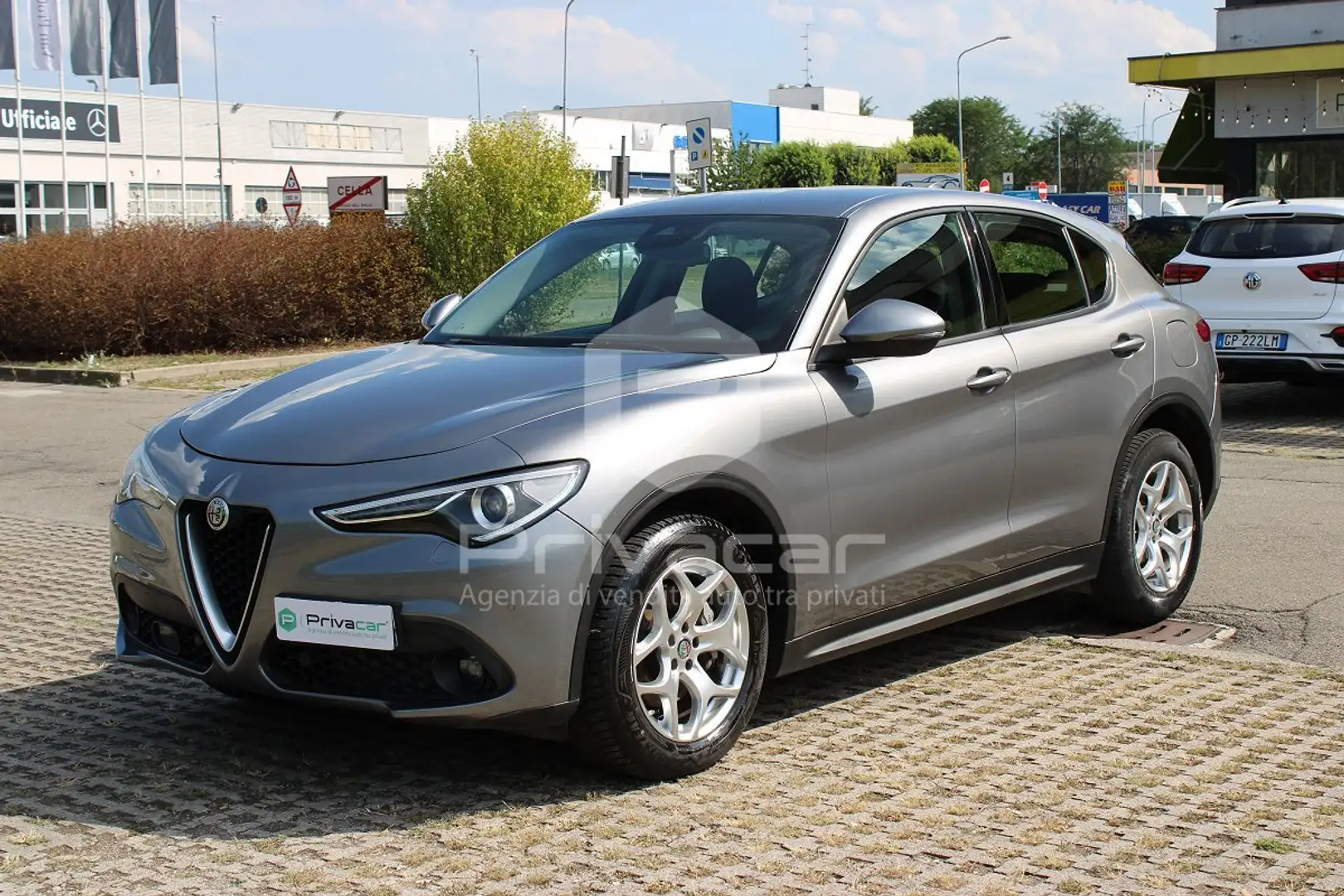 Alfa Romeo Stelvio Stelvio 2.2 Turbodiesel 190 CV AT8 Q4 Business Argento - 1