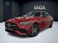 Mercedes-Benz C 300 e Berline AMG Pack Night Pano Rouge - thumbnail 1