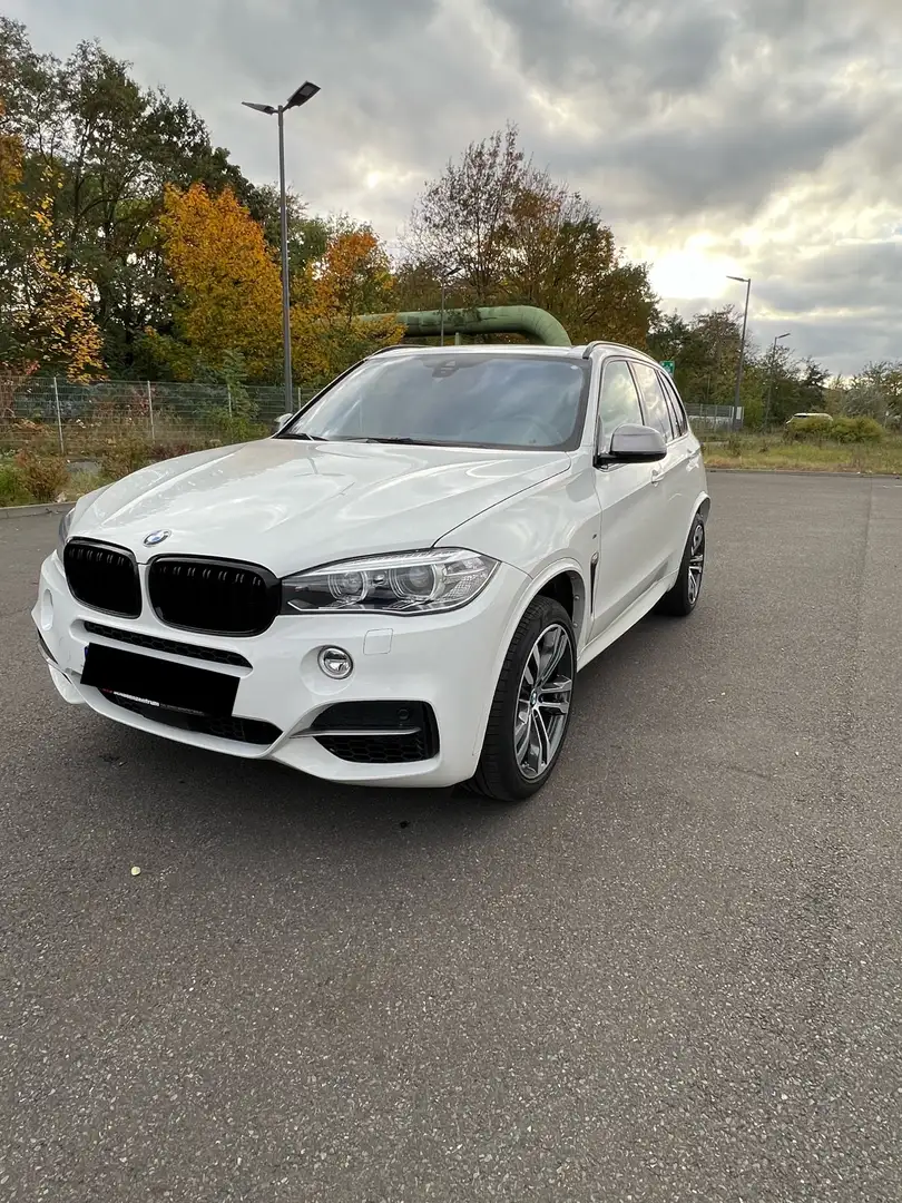 BMW X5 M M50d - 7 Sitzer Weiß - 1