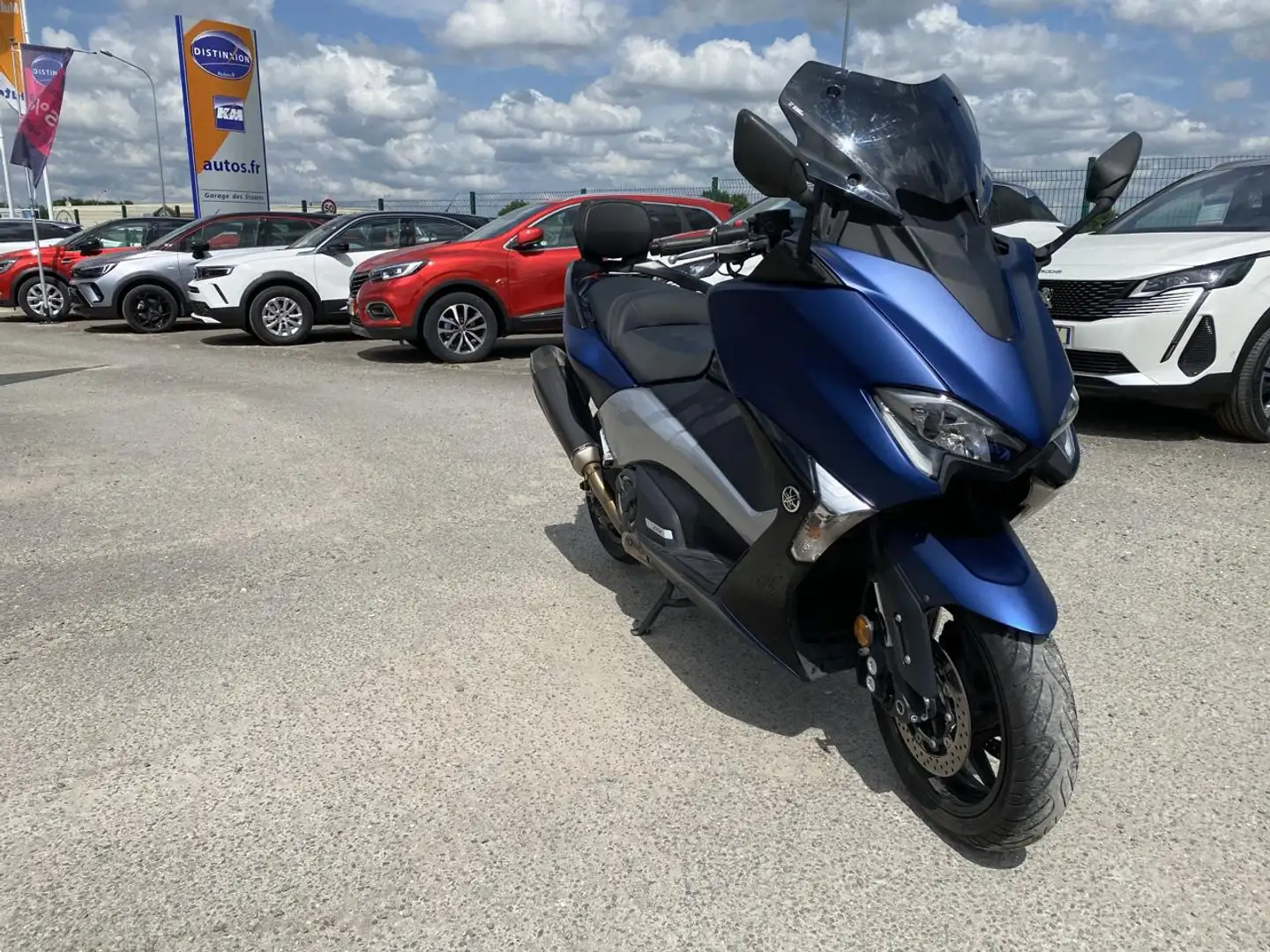 Yamaha TMAX 530 530 DX + REG + POIGNEE CHAUFFANTES + BULLE ELECTRIQUE Azul - 2