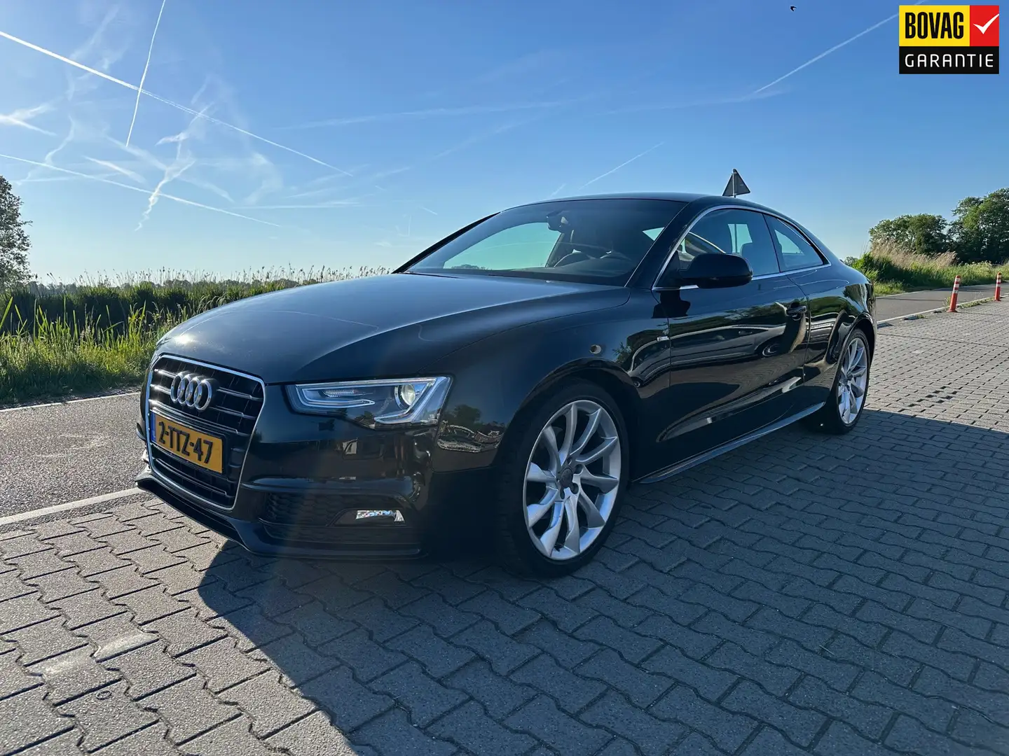 Audi A5 Coupé 1.8 TFSI Pro Line S-Line, Half Leder, Navi, Nero - 1