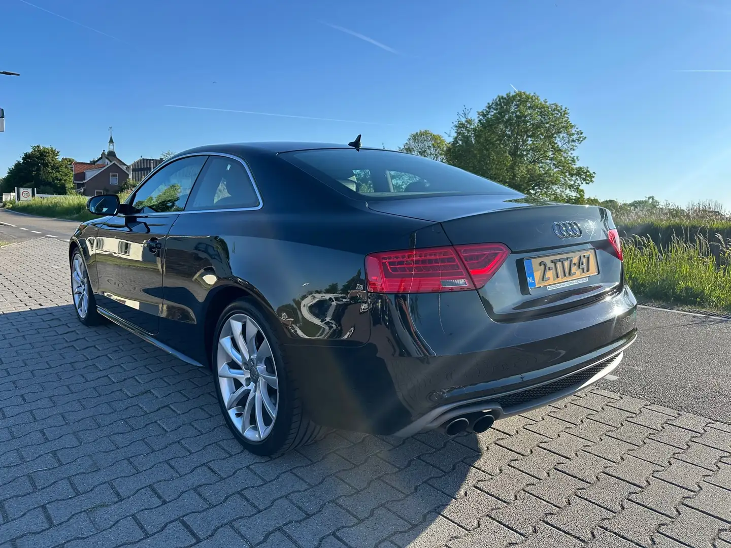 Audi A5 Coupé 1.8 TFSI Pro Line S-Line, Half Leder, Navi, Nero - 2