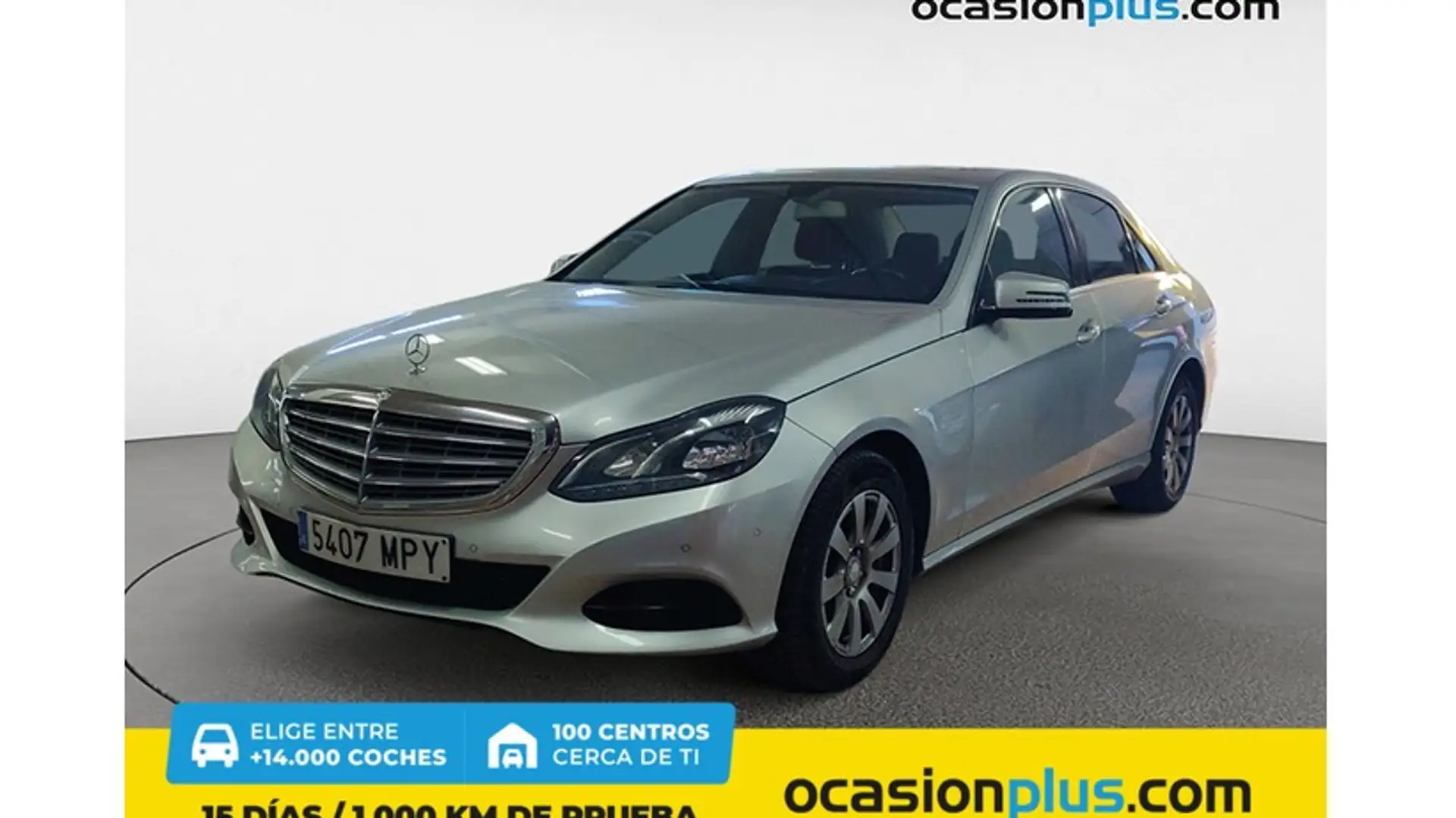 Mercedes-Benz E 200 BT Plateado - 1