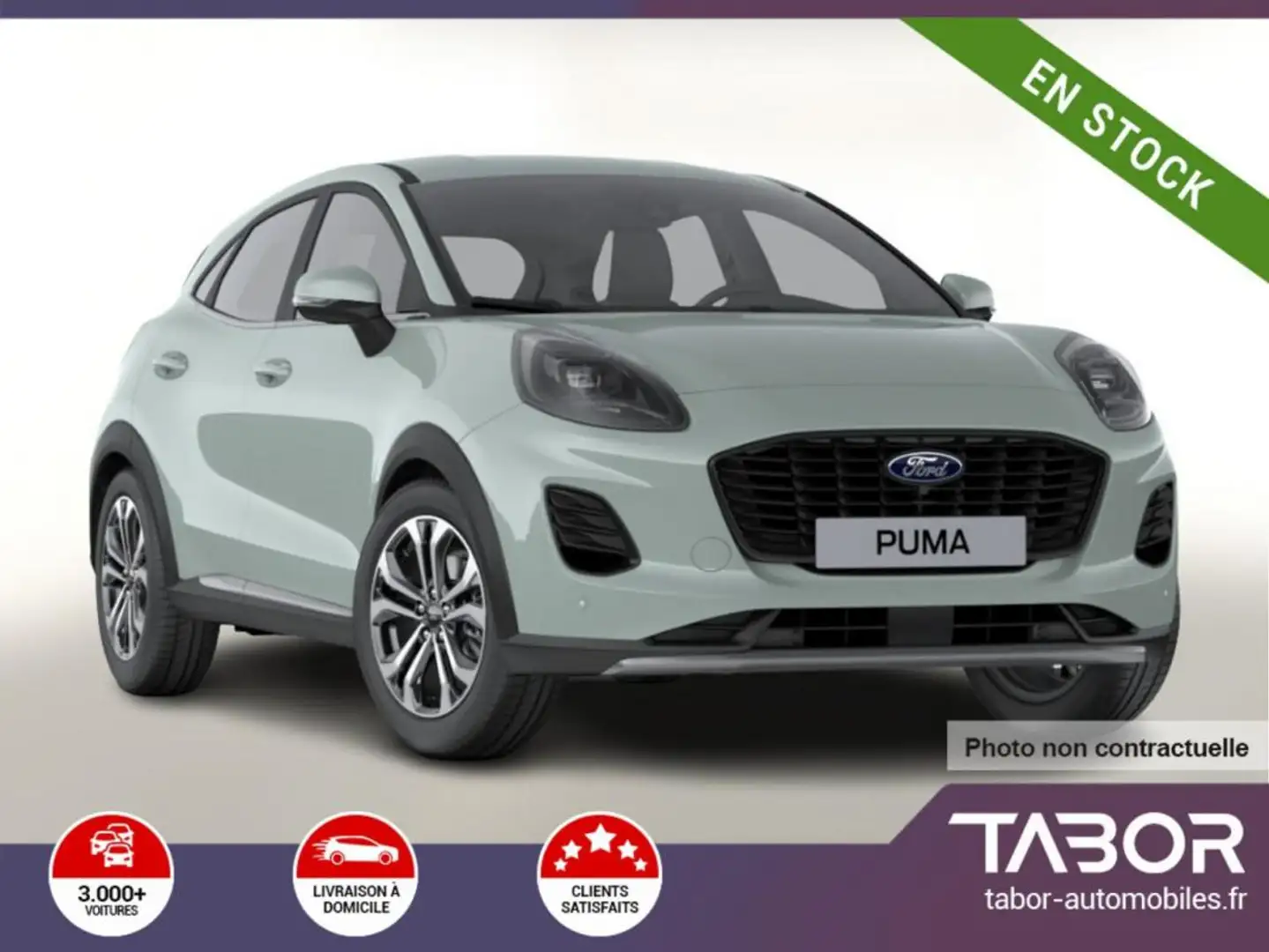Ford Puma 1.0 EB 155 MHEV DCT Tit ACC LED Keyl Gris - 1