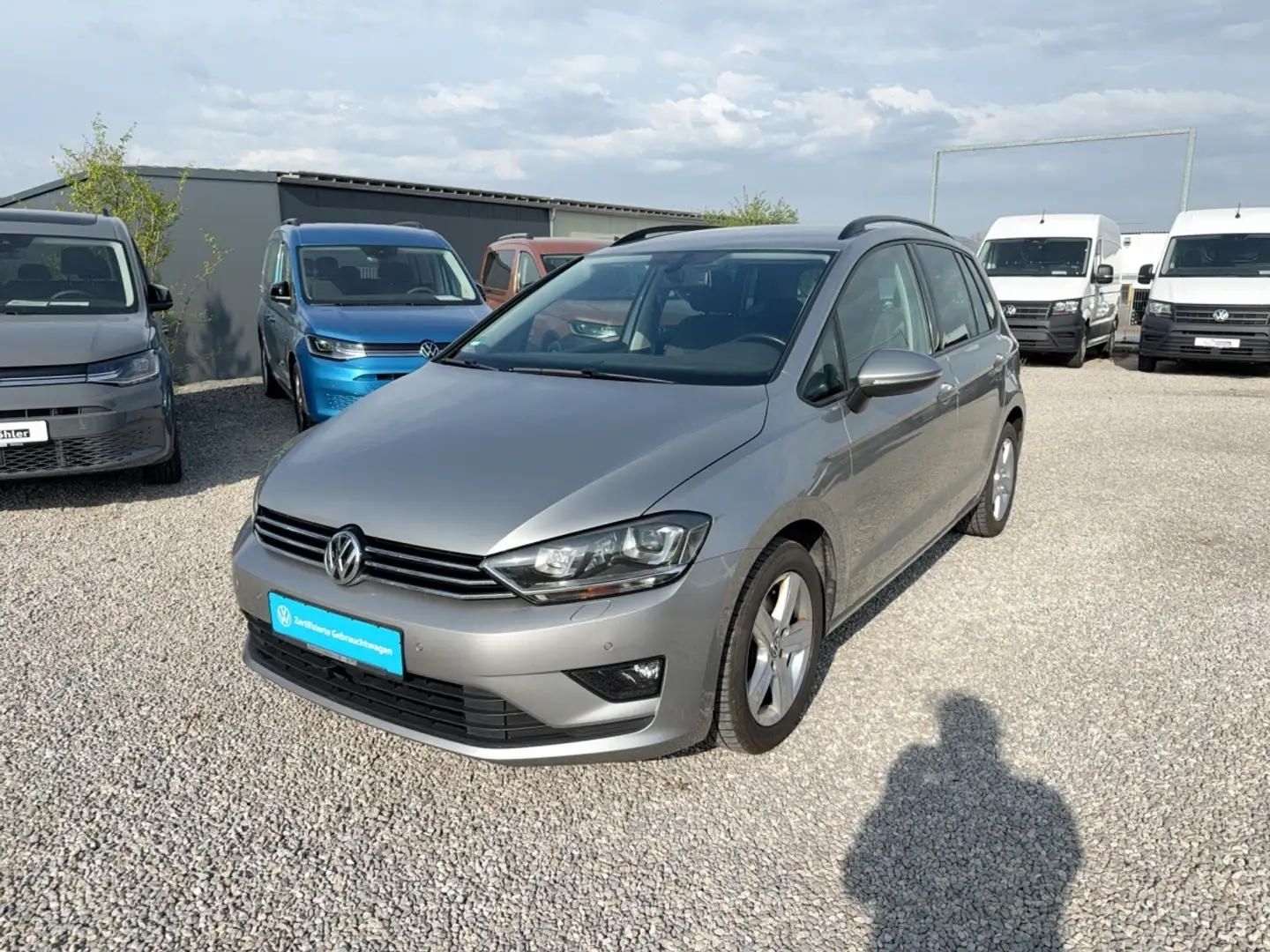 Volkswagen Golf Sportsvan TDi Nur für Gewerbe und Export Argent - 2