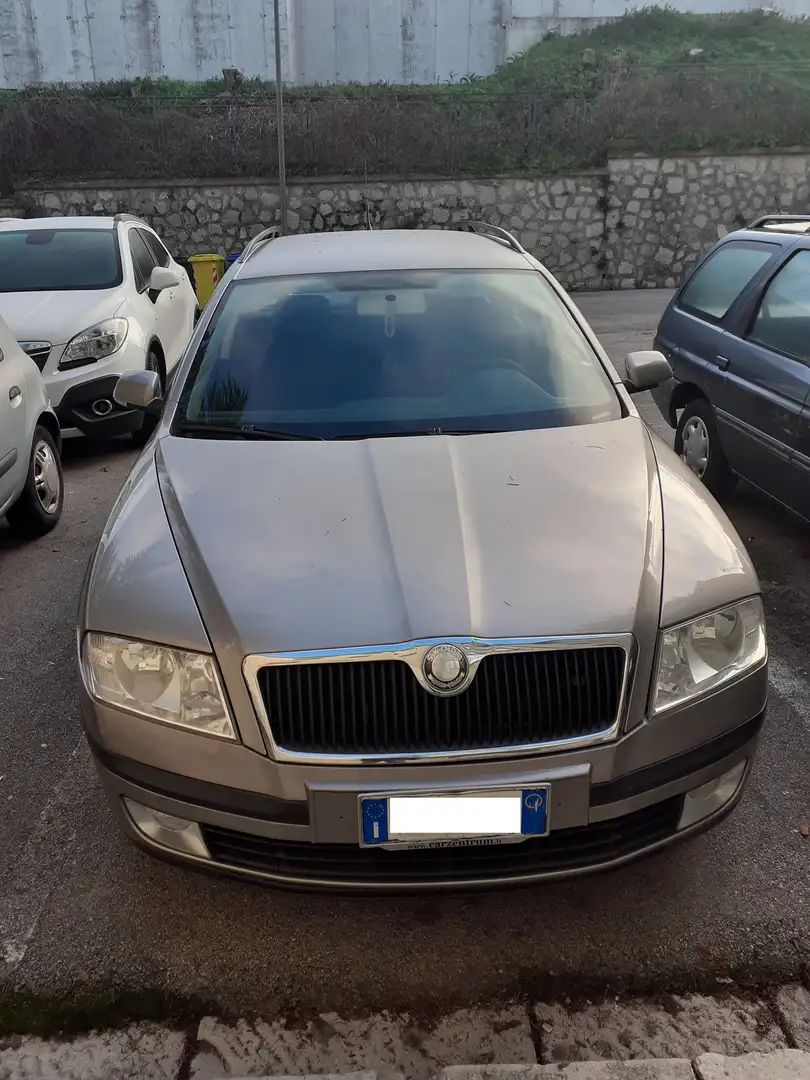 Skoda Octavia Octavia Wagon 1.9 tdi Elegance 4x4 Brons - 1