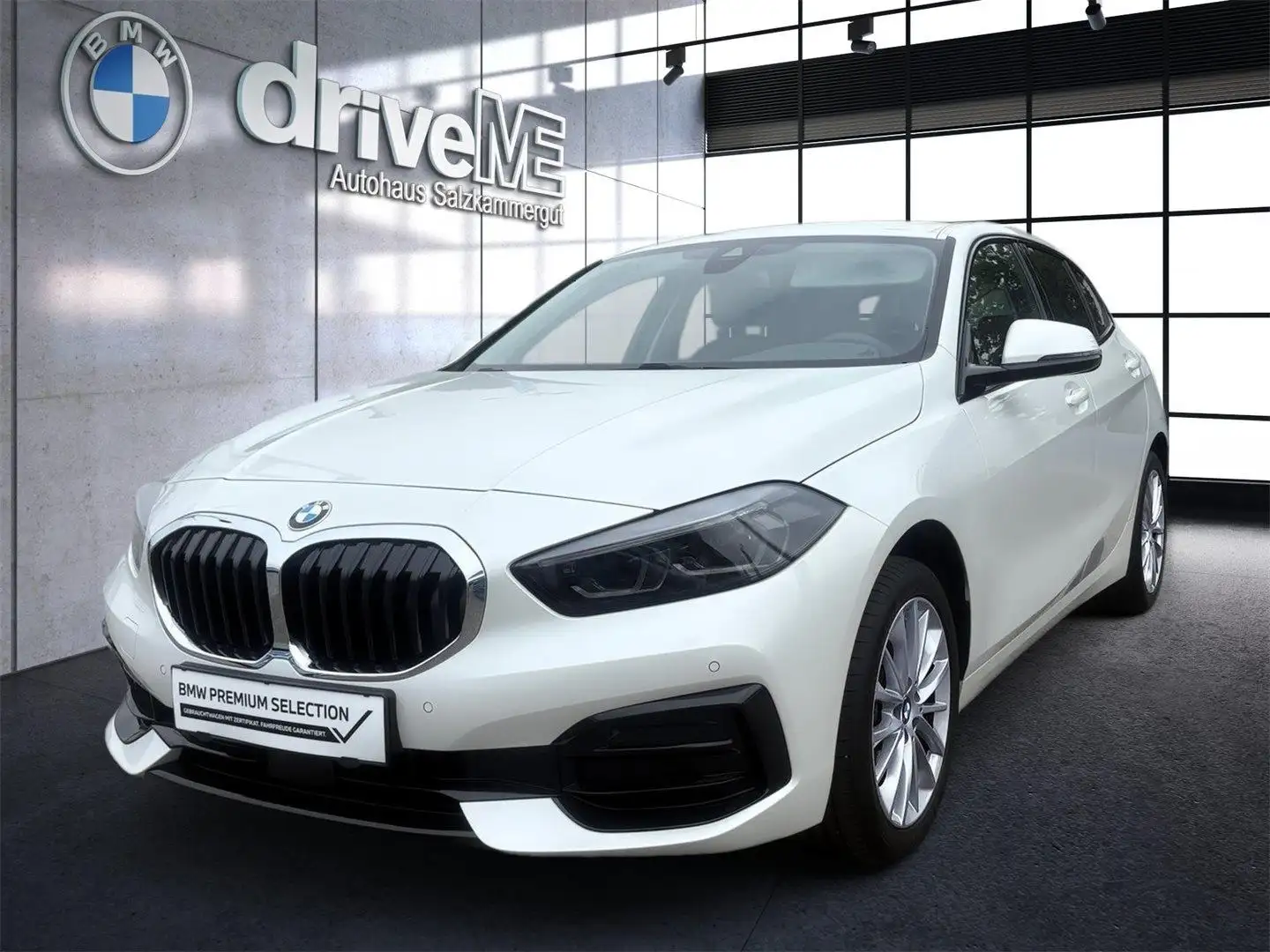 BMW 116 d Blanc - 1
