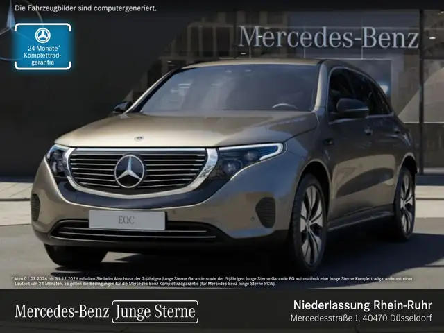 Mercedes-Benz EQC 400 4M MULTIBEAM+KAMERA+KEYLESS