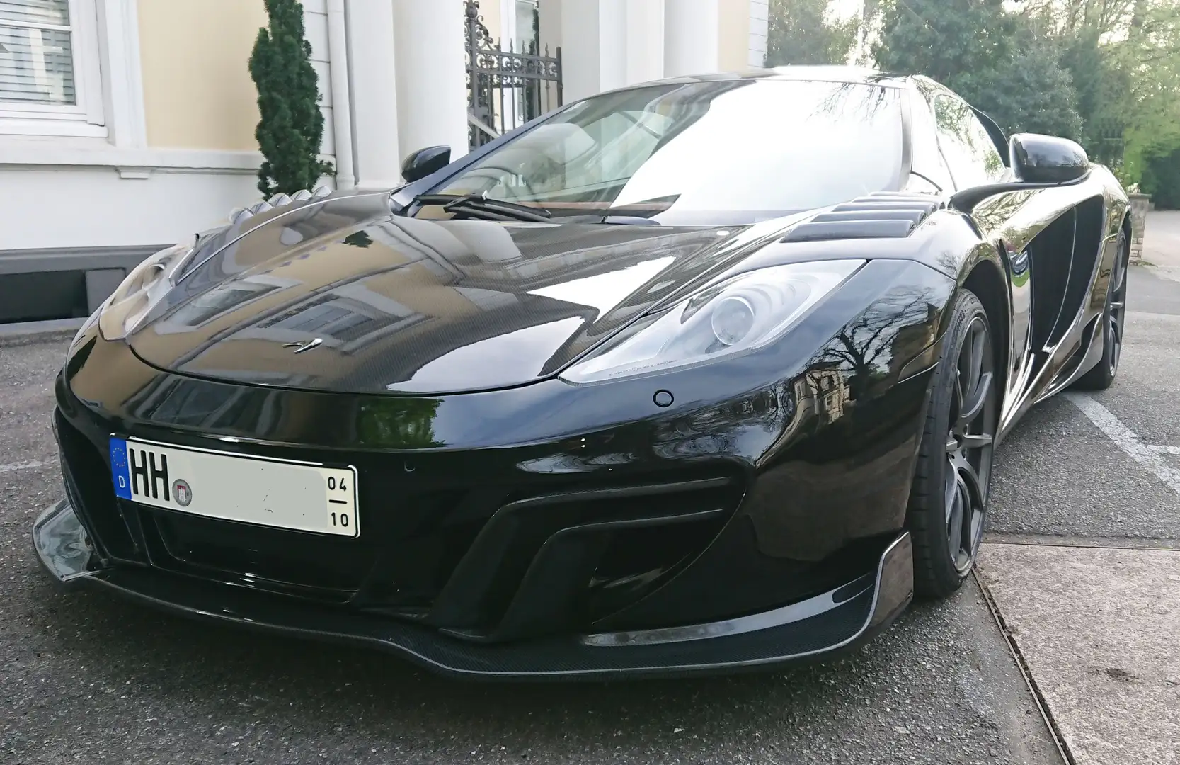 McLaren MP4-12C Spider    /    117.500,- EUR netto Zwart - 2