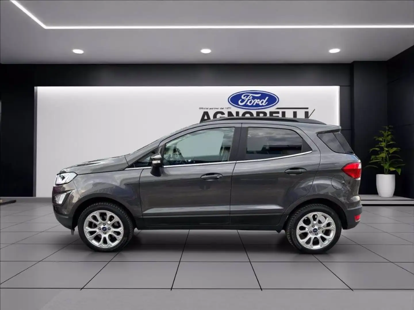 Ford EcoSport 1.0 ecoboost Titanium s&s 125cv Grijs - 2