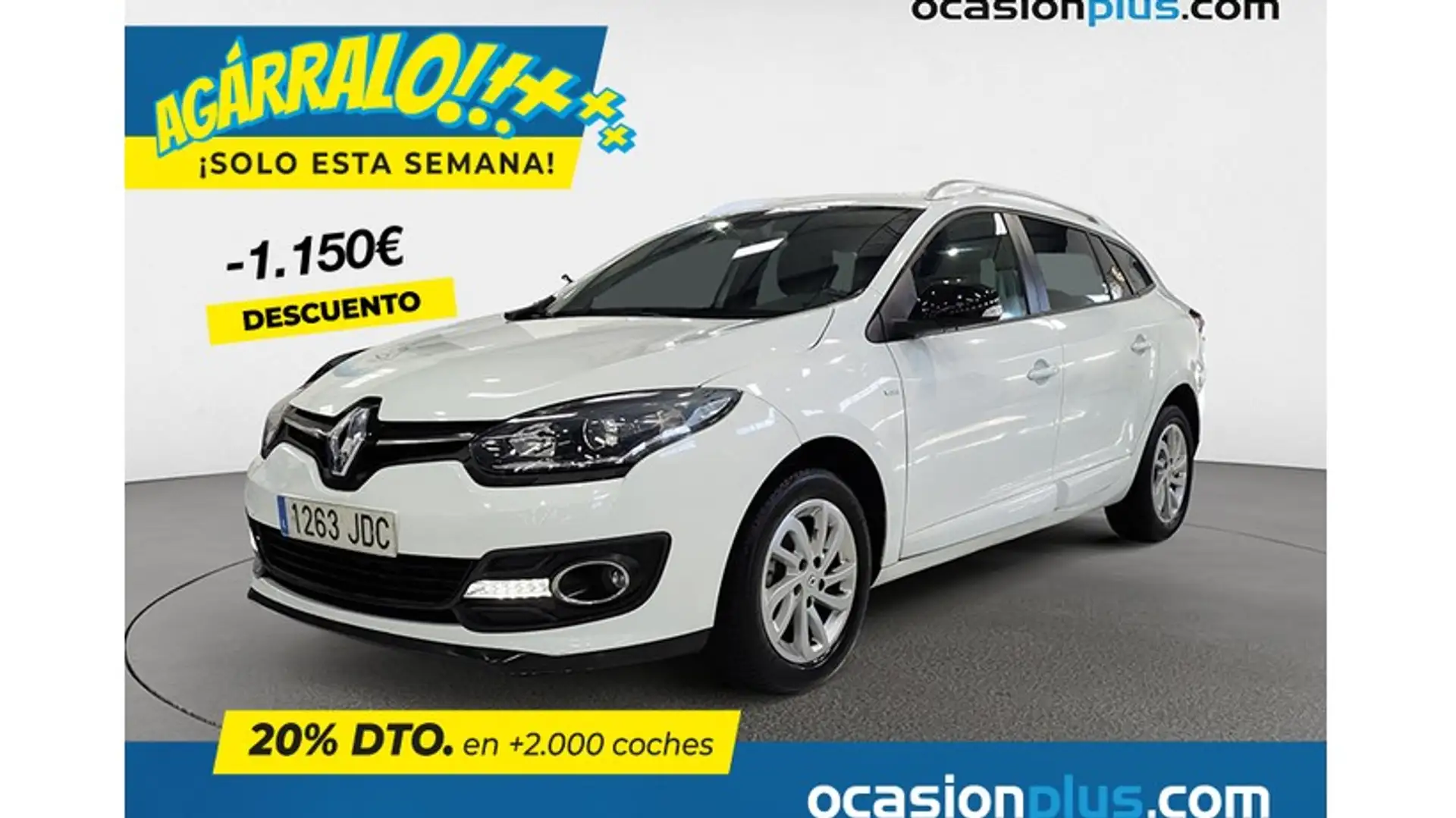 Renault Megane S.T. 1.2 TCE Energy Limited S&S Blanc - 1