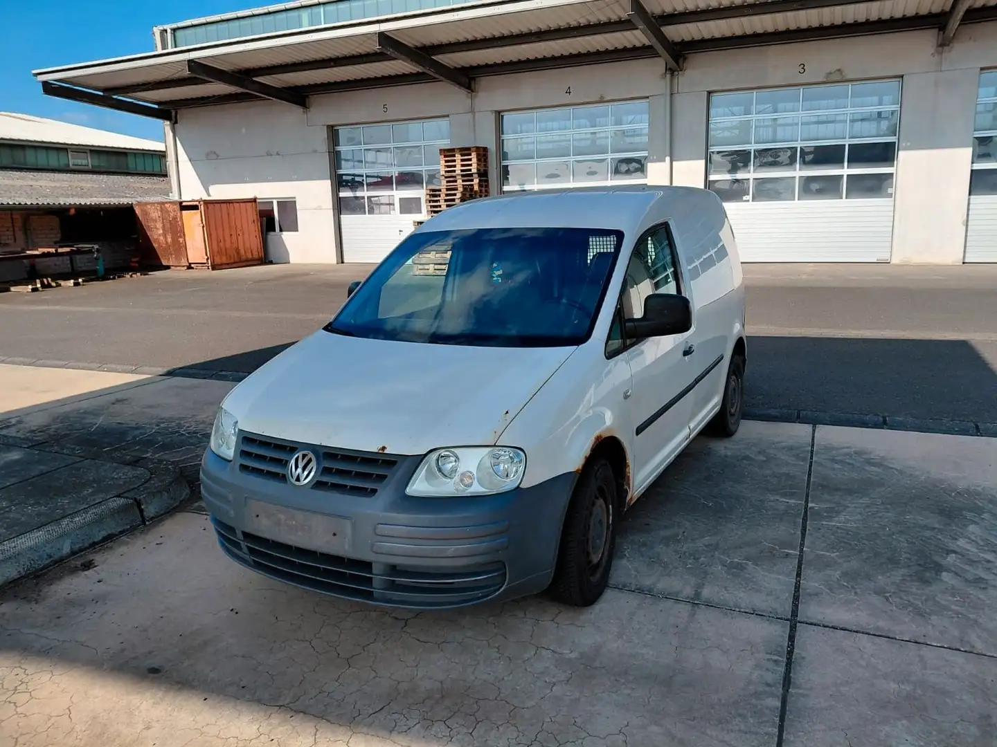 Volkswagen Caddy Kasten Weiß - 2