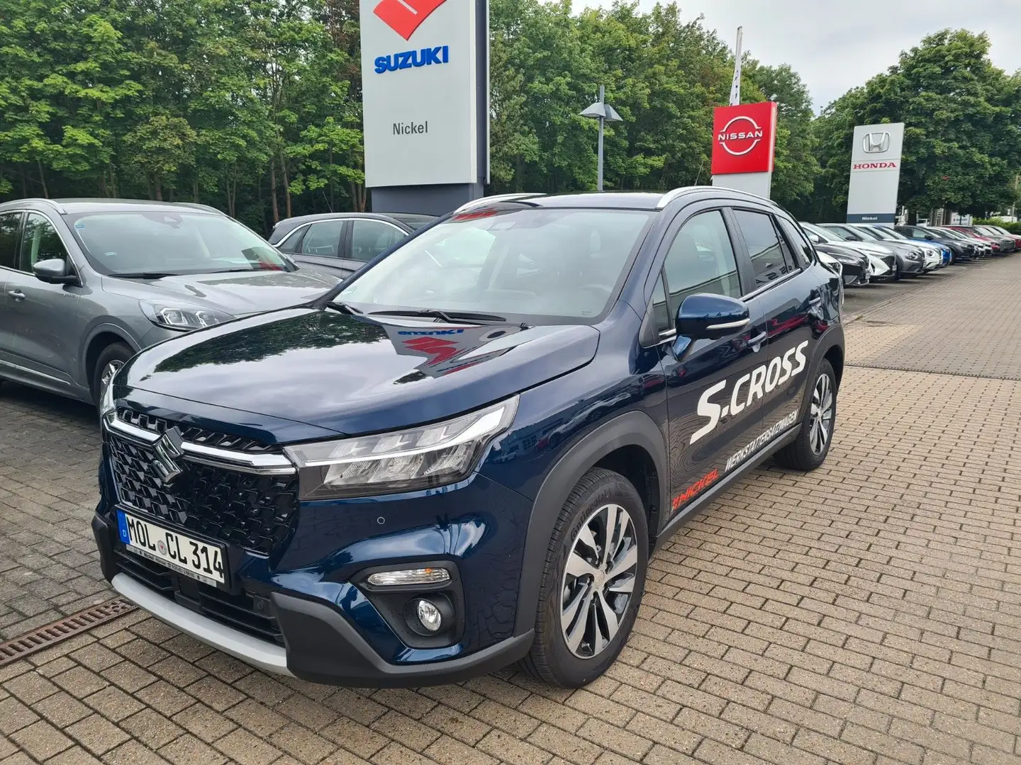 Suzuki S-Cross 1.4 Hybrid ALLGRIP Comfort+LED NavKam360 Bleu - 1