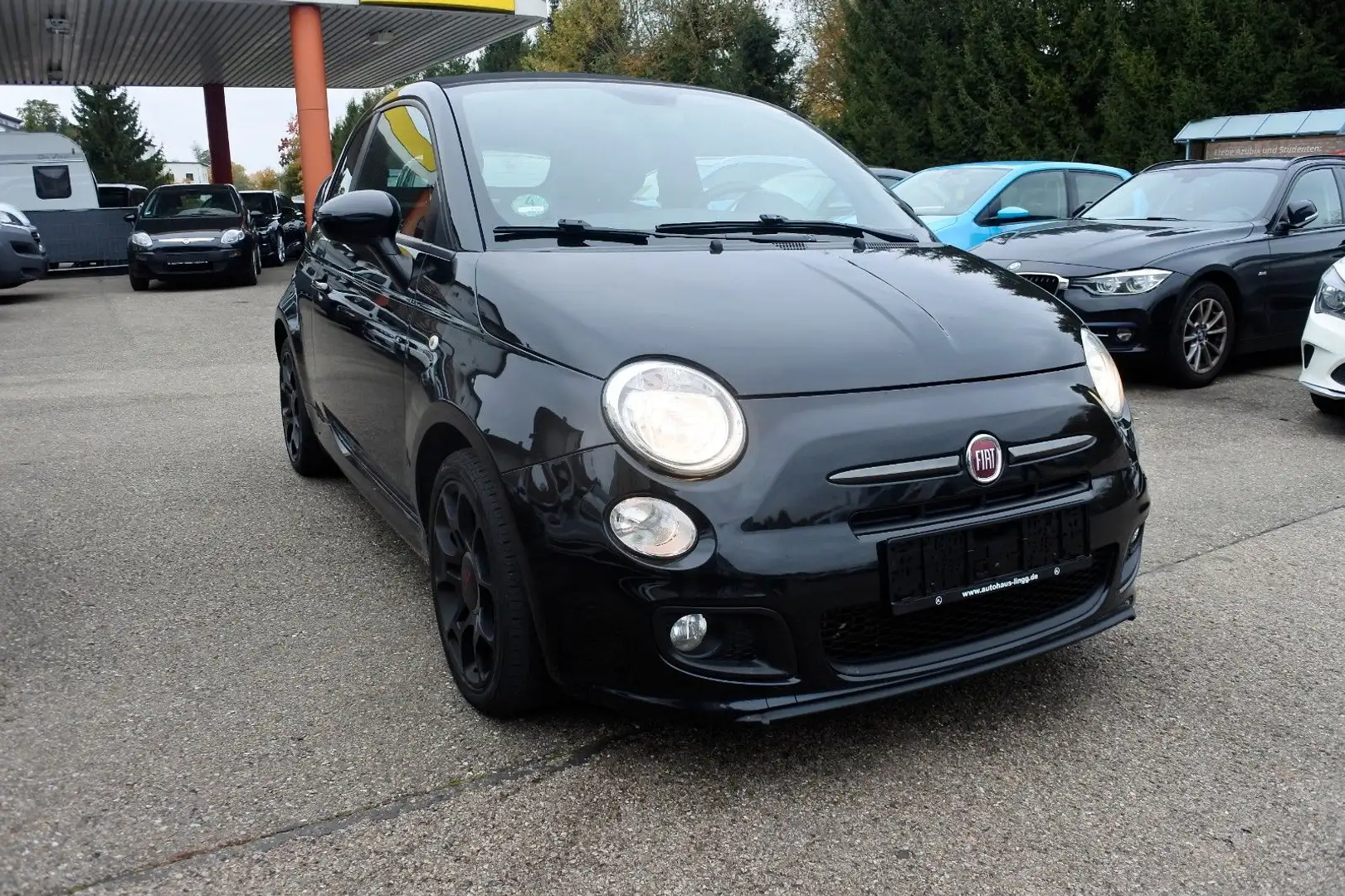 Fiat 500 S Cabrio Schwarz - 2