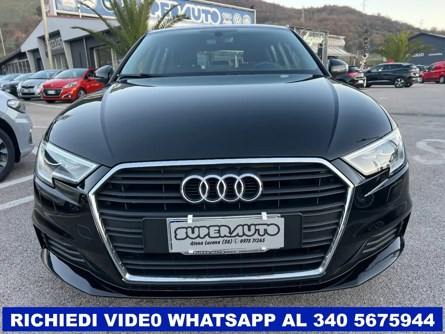 Audi A3 SPB 1.6  30 TDI 116 CV Nero - 2