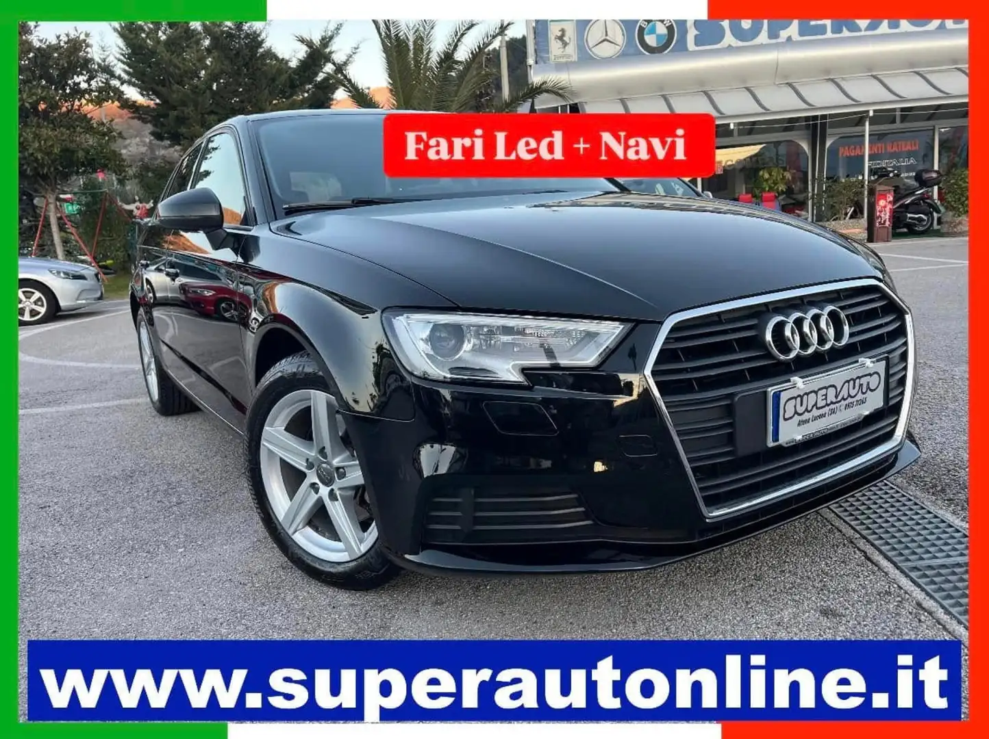 Audi A3 SPB 1.6  30 TDI 116 CV Nero - 1
