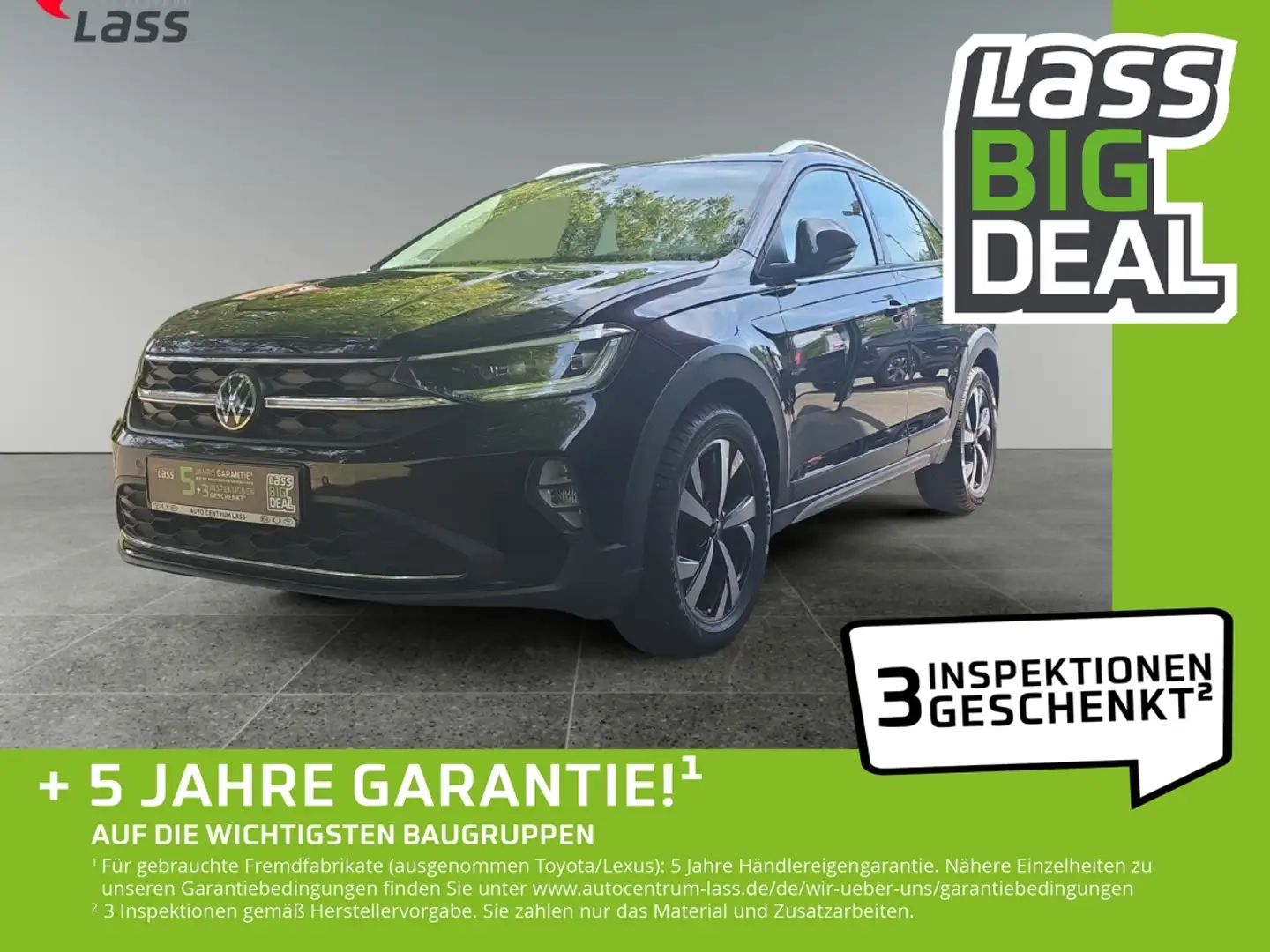 Volkswagen Taigo 1.0 TSI Style IQ-Drive +Virtual+ACC+Matrix Schwarz - 1