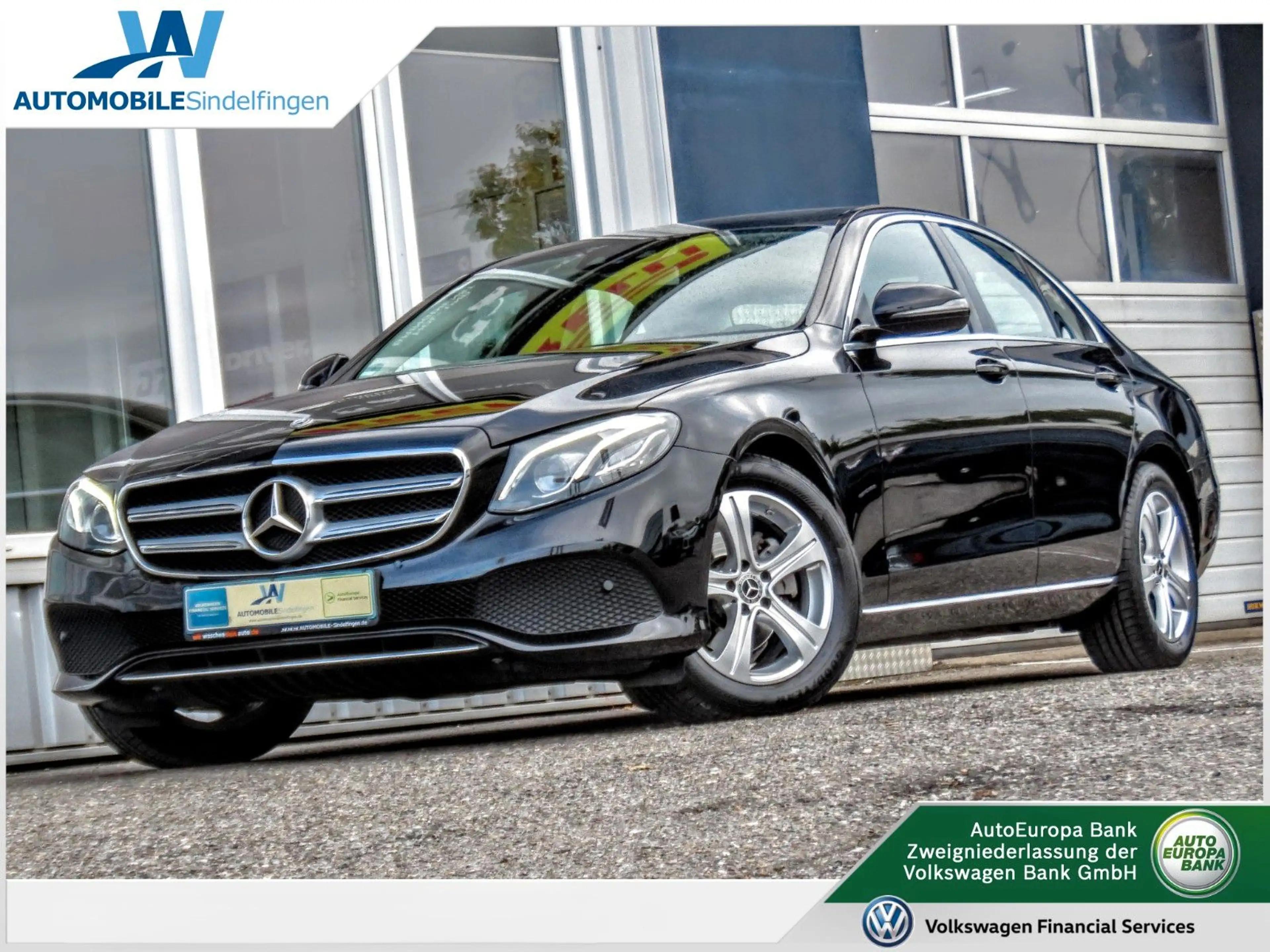 Mercedes-Benz E 220 d Limousine HUD STDHZG NAVI LED TEILLEDER