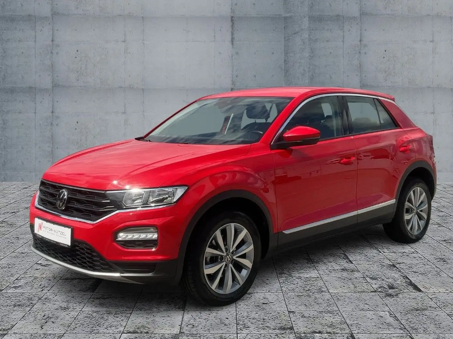 Volkswagen T-Roc 1.0 TSI STYLE ACC+AHK+SHZ+PLA+2xPDC+DAB+BT Rot - 2