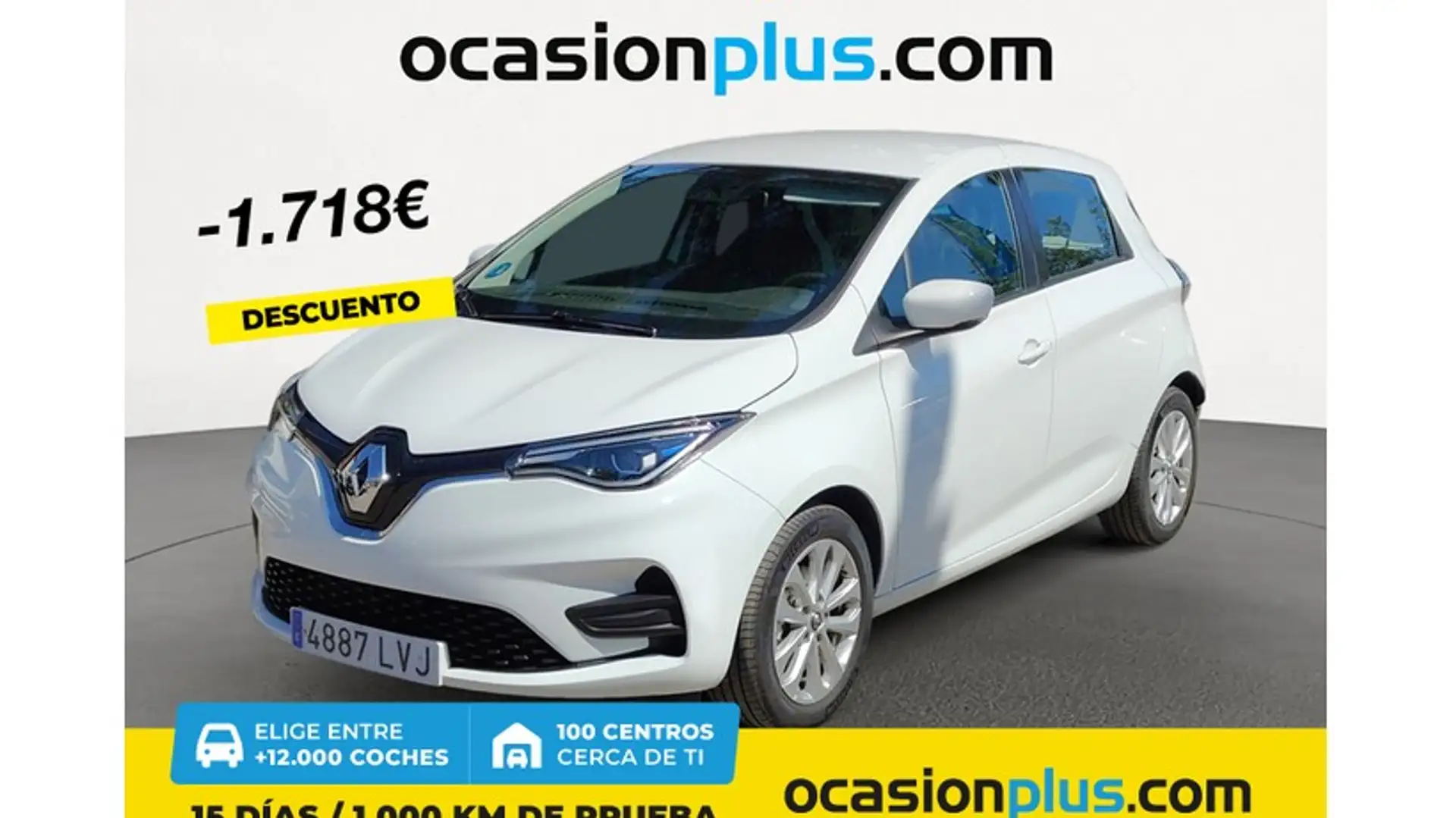 Renault ZOE Intens 50 R110 80kW Blanco - 1