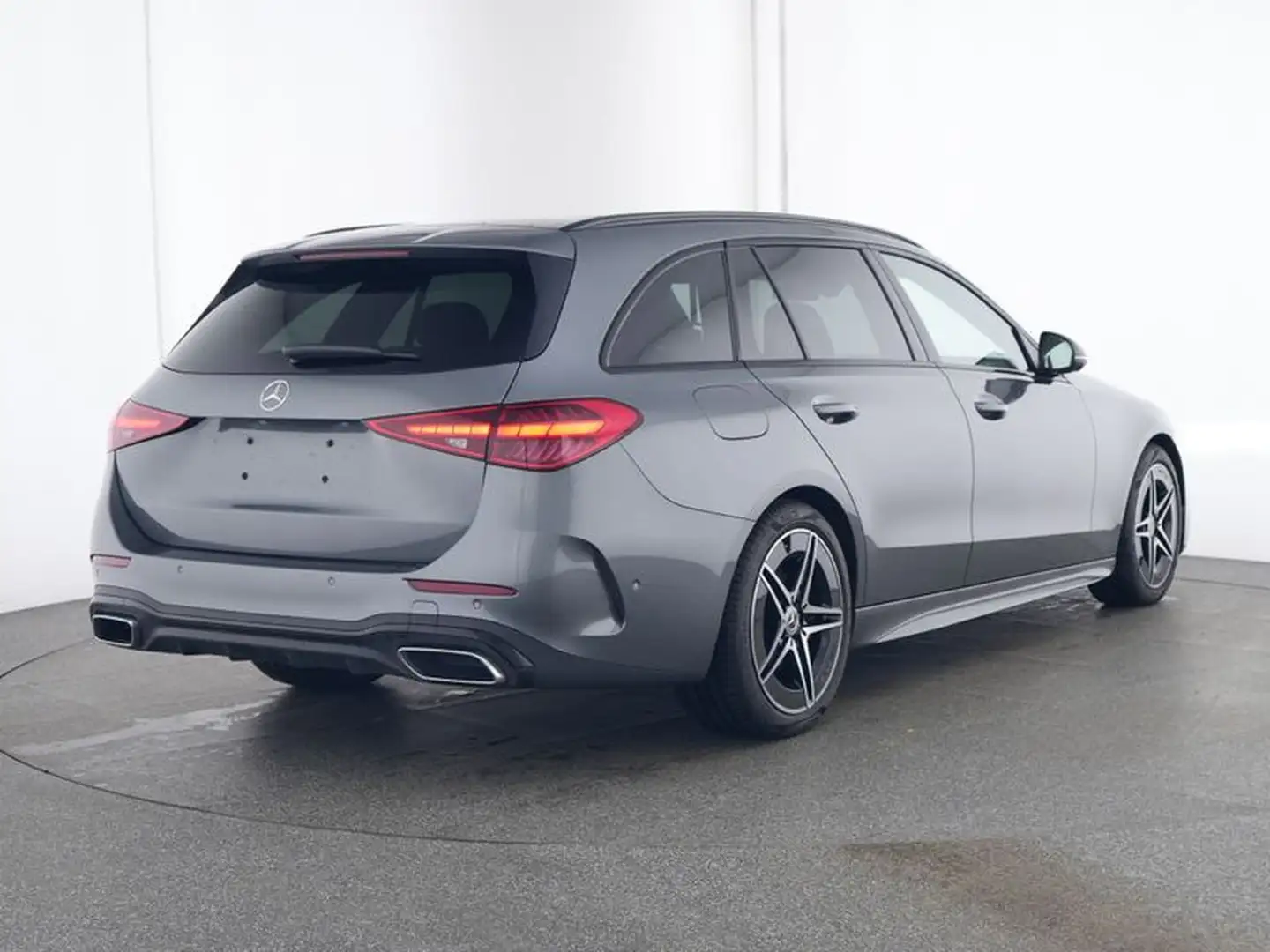 Mercedes-Benz C 220 sw 220 d mhev amg line advanced 200cv auto Grau - 2