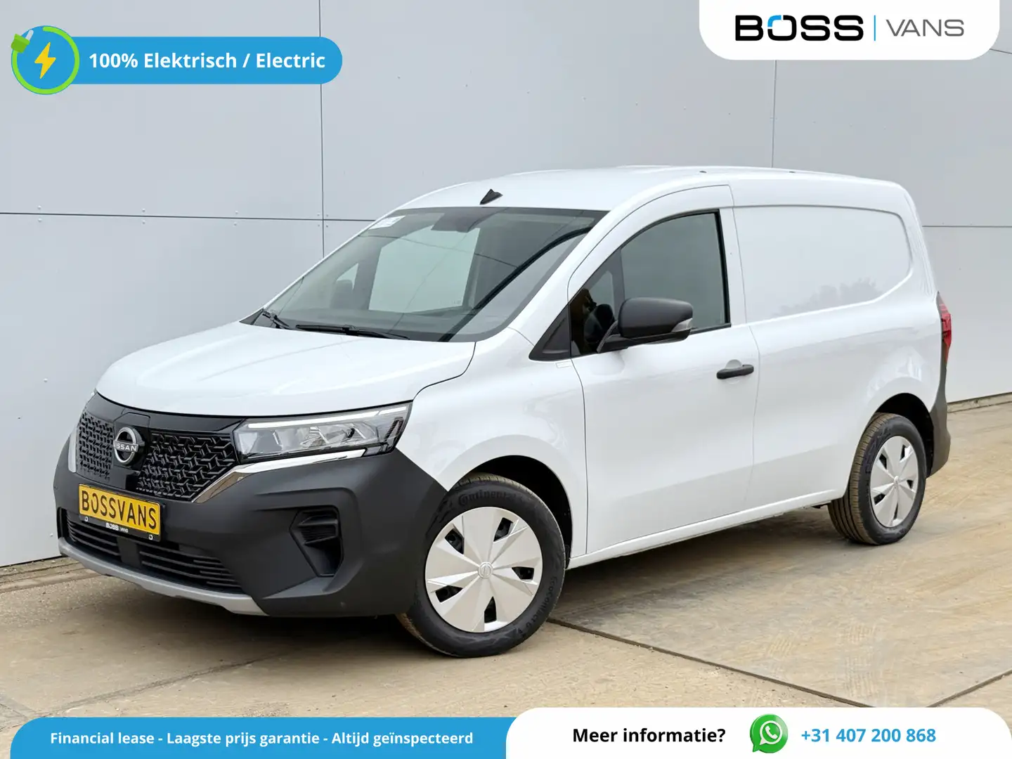 Nissan Townstar EV 45kWh L1 260KM WLTP LED Climate Control Cruise Con Weiß - 1