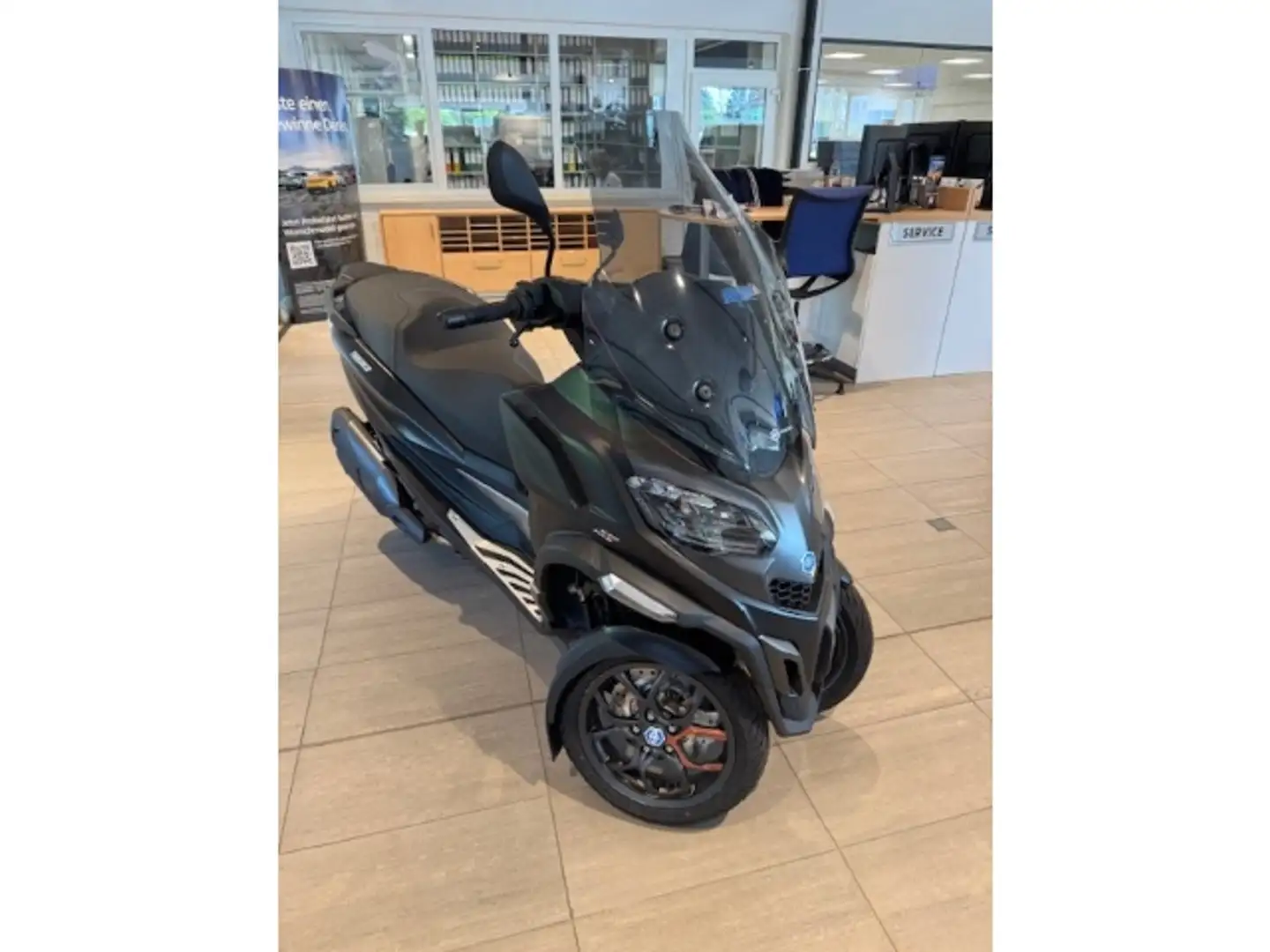 Piaggio MP3 500 HPE Exclusive  ABS ASR Piaggio Multimedia Plattfor Schwarz - 2