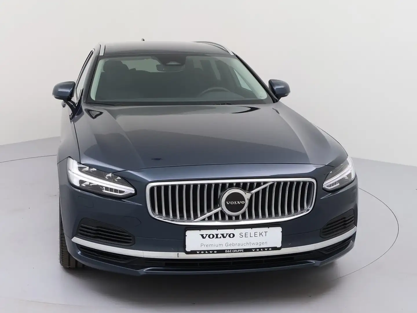 Volvo V90 T6 AWD Core Recharge Plug-In Hybrid *AHK*Licht-Paket* Blau - 2