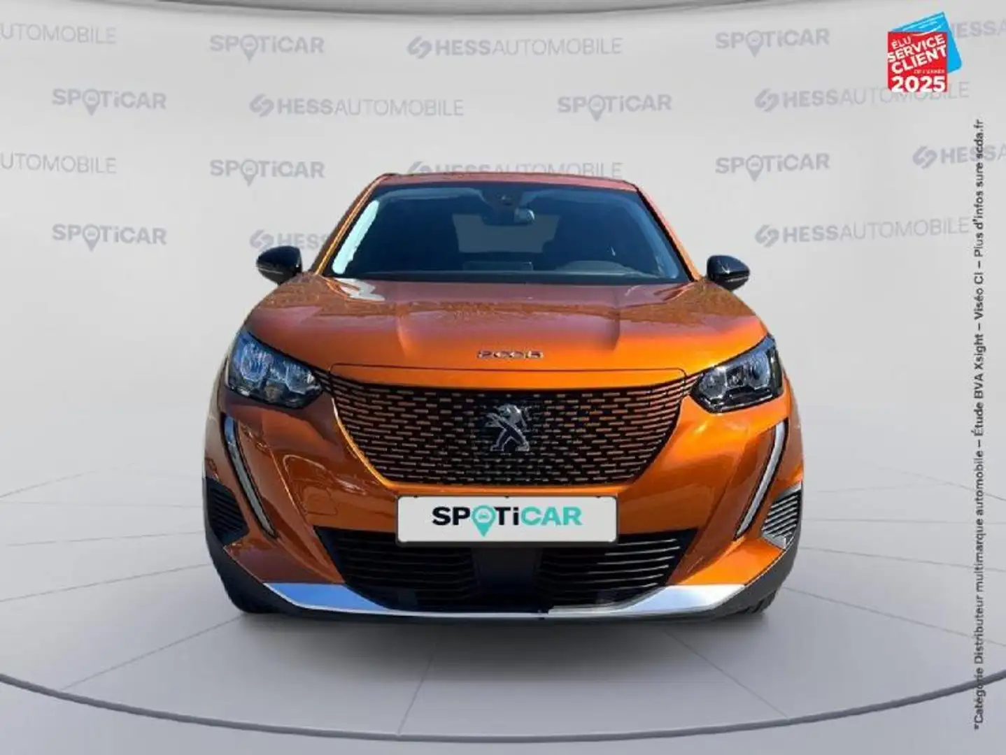Peugeot e-2008 e-2008 136ch Style Pomarańczowy - 2
