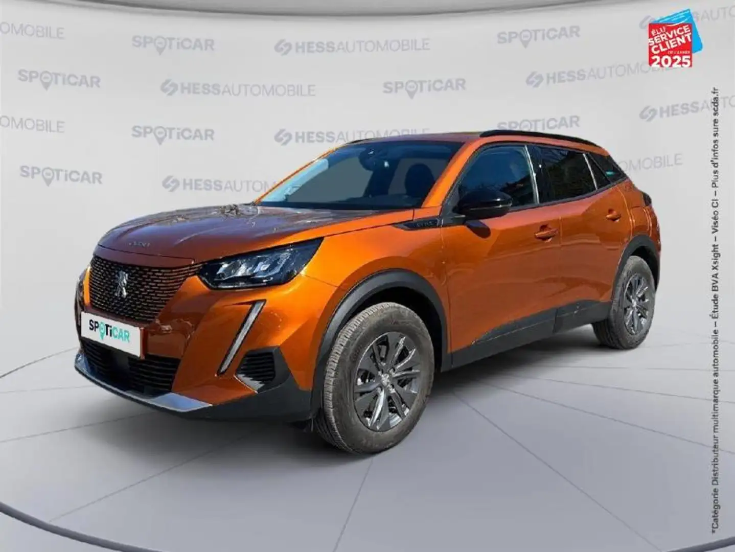 Peugeot e-2008 e-2008 136ch Style Naranja - 1