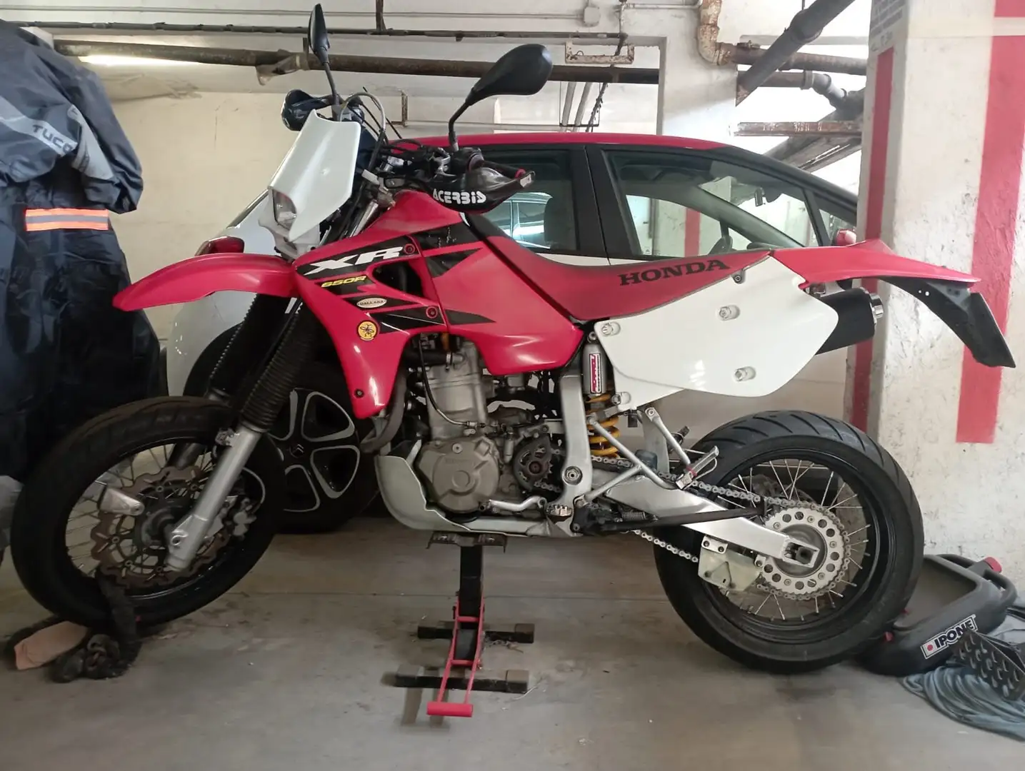 Honda XR 650 SM Rosso - 1
