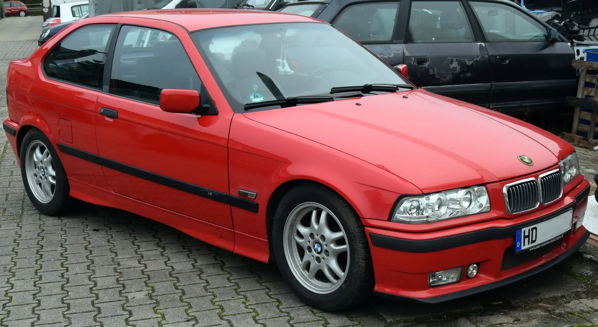 BMW 316 3er 316i compact Червоний - 1