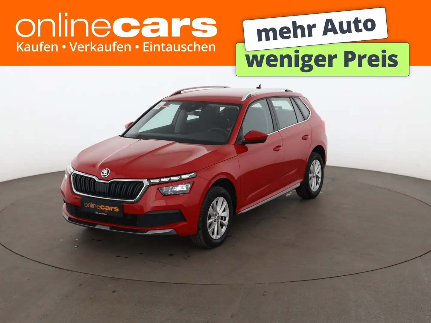Skoda Kamiq 1.0 TSI Style Aut LED RADAR ASSIST SITZHZG Rot - 1