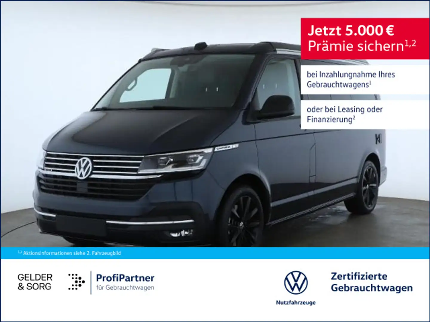 Volkswagen T6.1 California Ocean 5.000,- EXTRAPRÄMIE*Sportp Blauw - 1