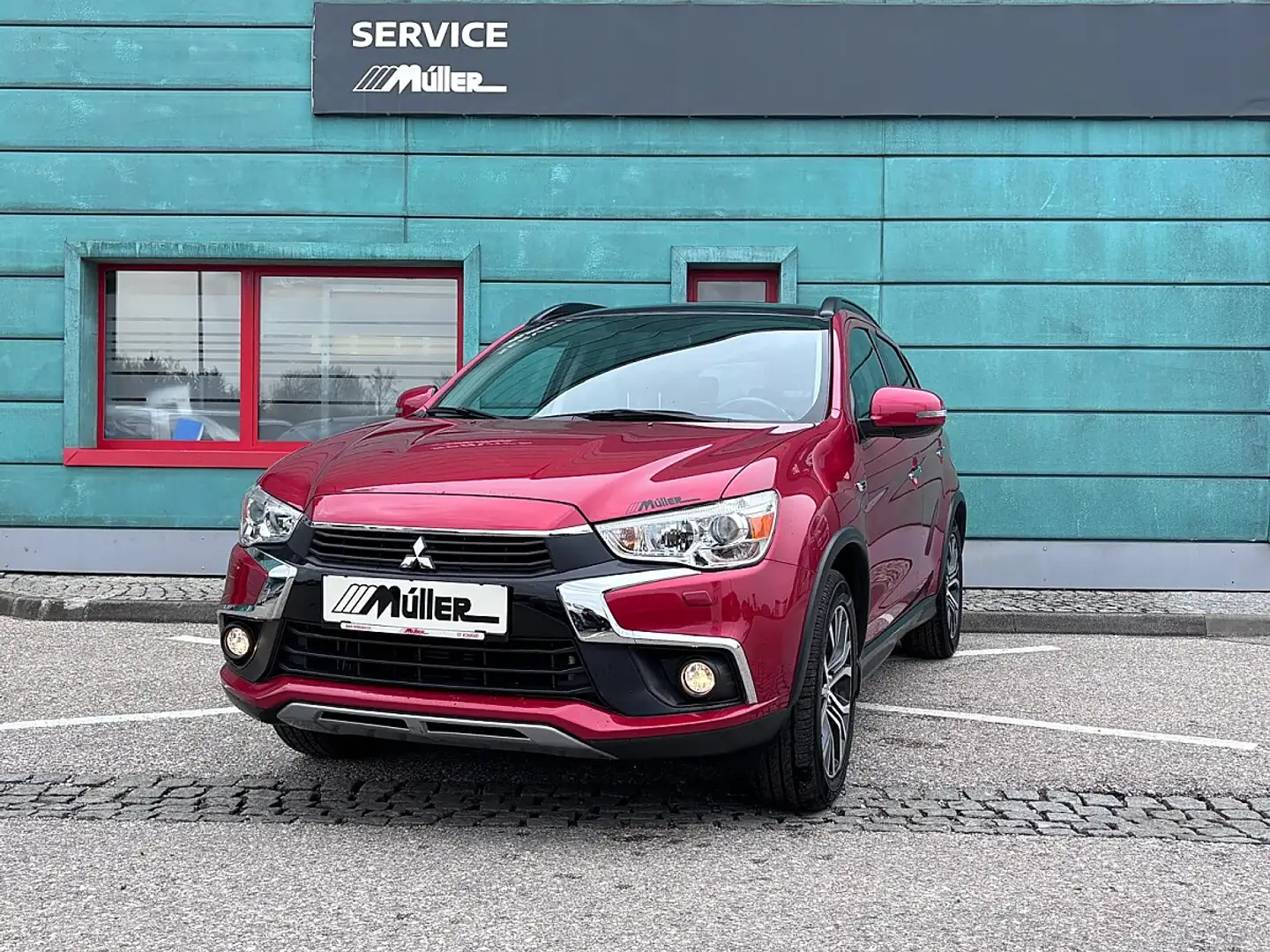 Mitsubishi ASX 2,2 DI-D Instyle Aut. Rot - 1