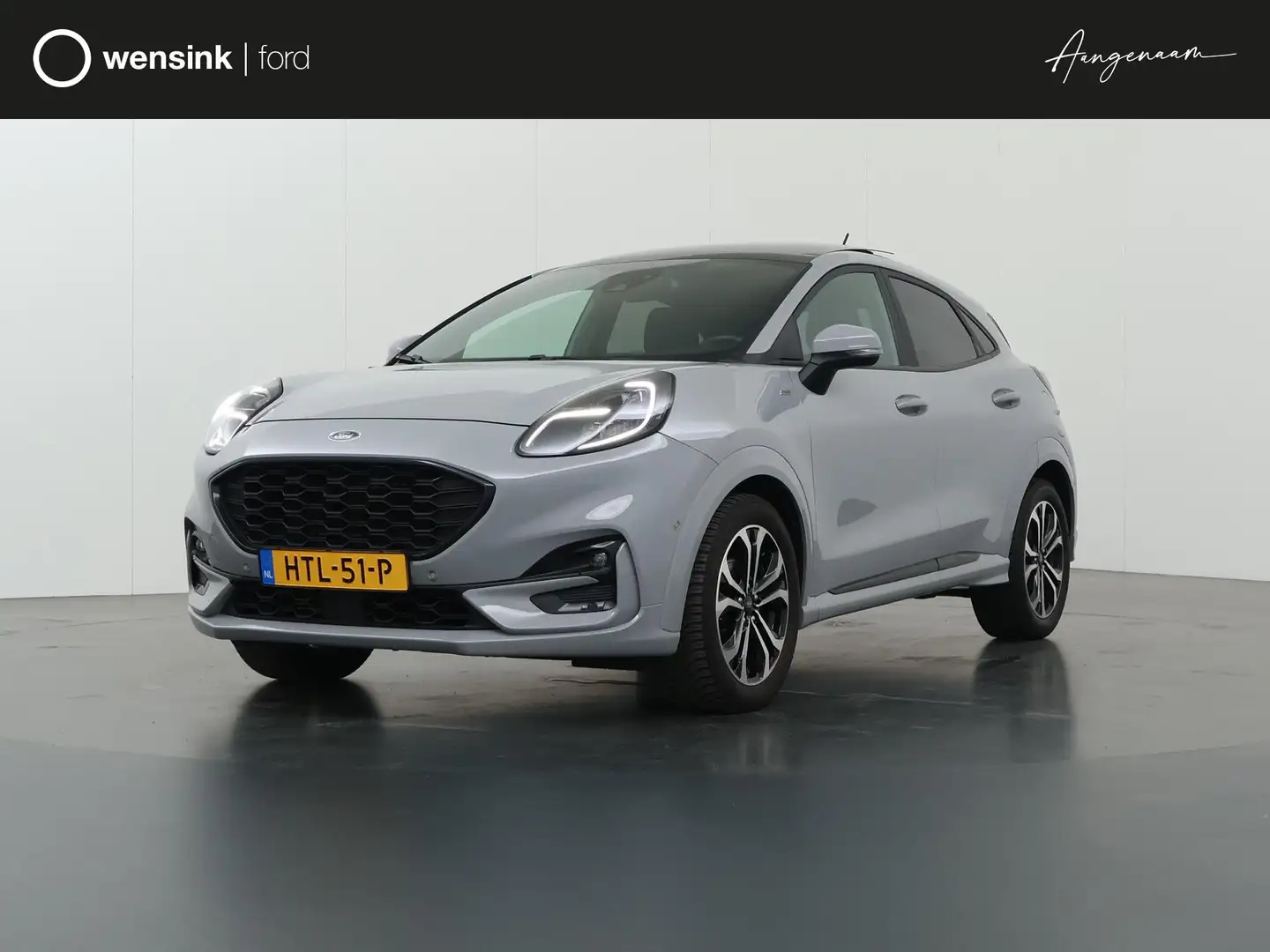 Ford Puma 1.0 EcoBoost Hybrid ST-Line | Panoramadak | Adapti Gris - 1