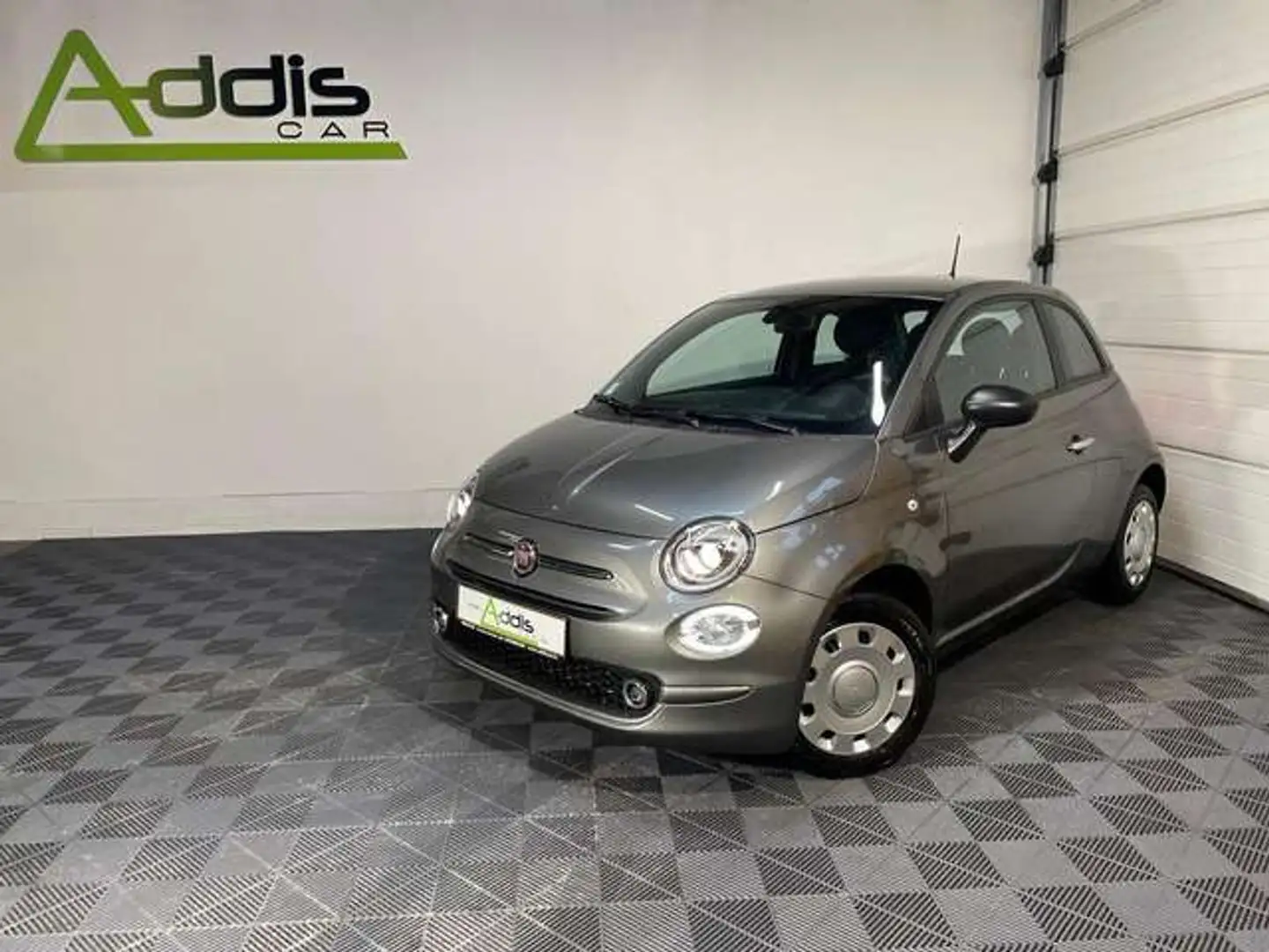 Fiat 500 1.0 70ch BSG S&S Pack Confort Carplay Gris - 1
