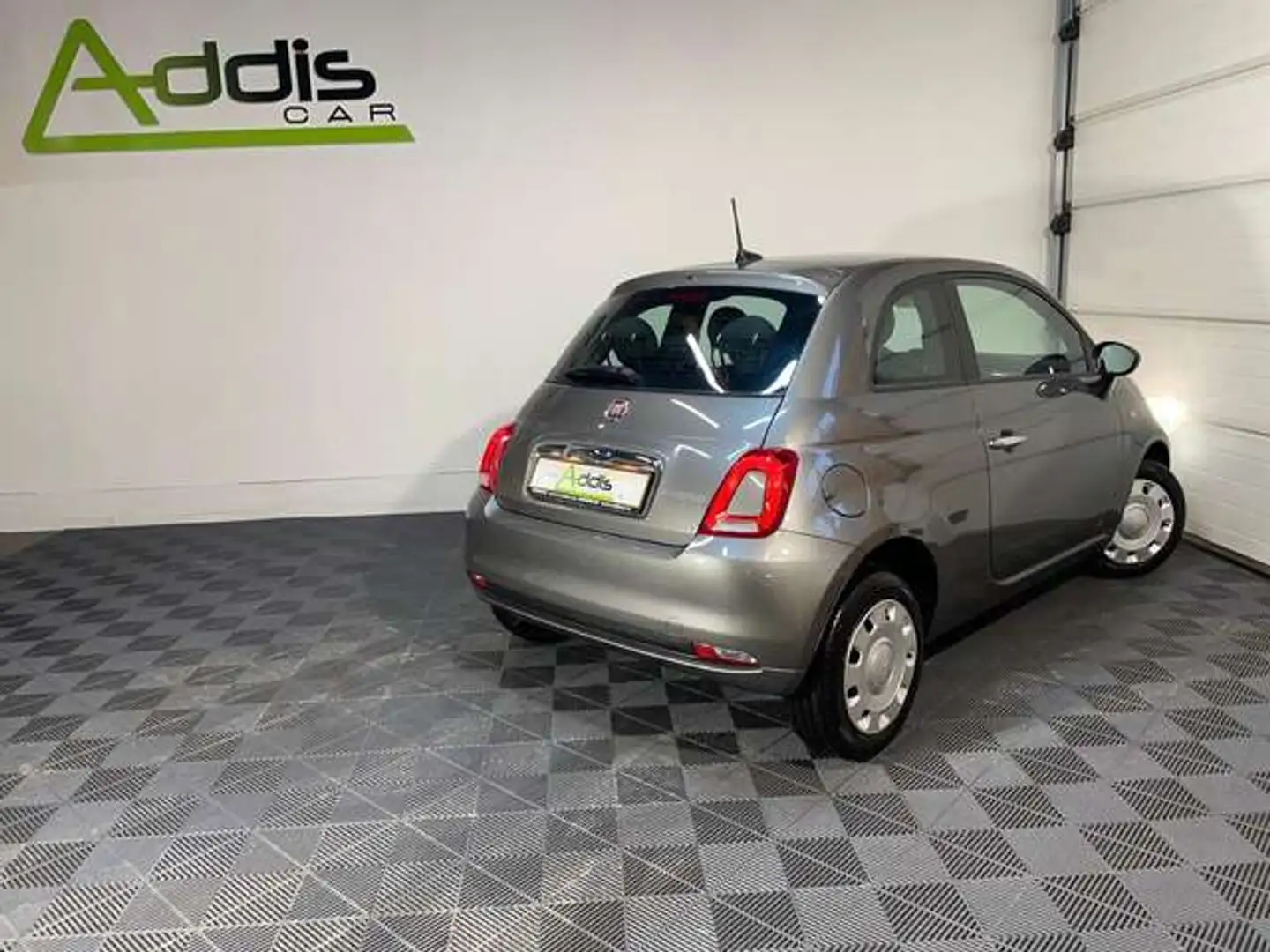 Fiat 500 1.0 70ch BSG S&S Pack Confort Carplay Gris - 2