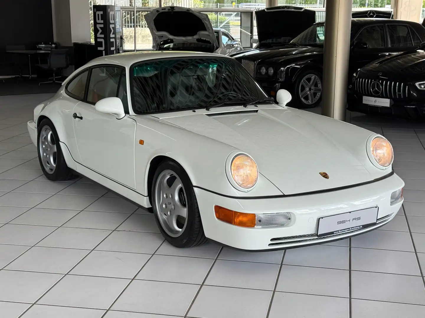 Porsche 964 Carrera RS DEUTSCH RECARO REVIDIERT17 Weiß - 2