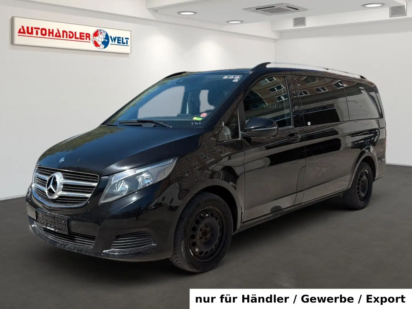 Mercedes-Benz V 220 V220 d extralang 6-Sitzer Automatik AAC SHZ Navi Siyah - 1