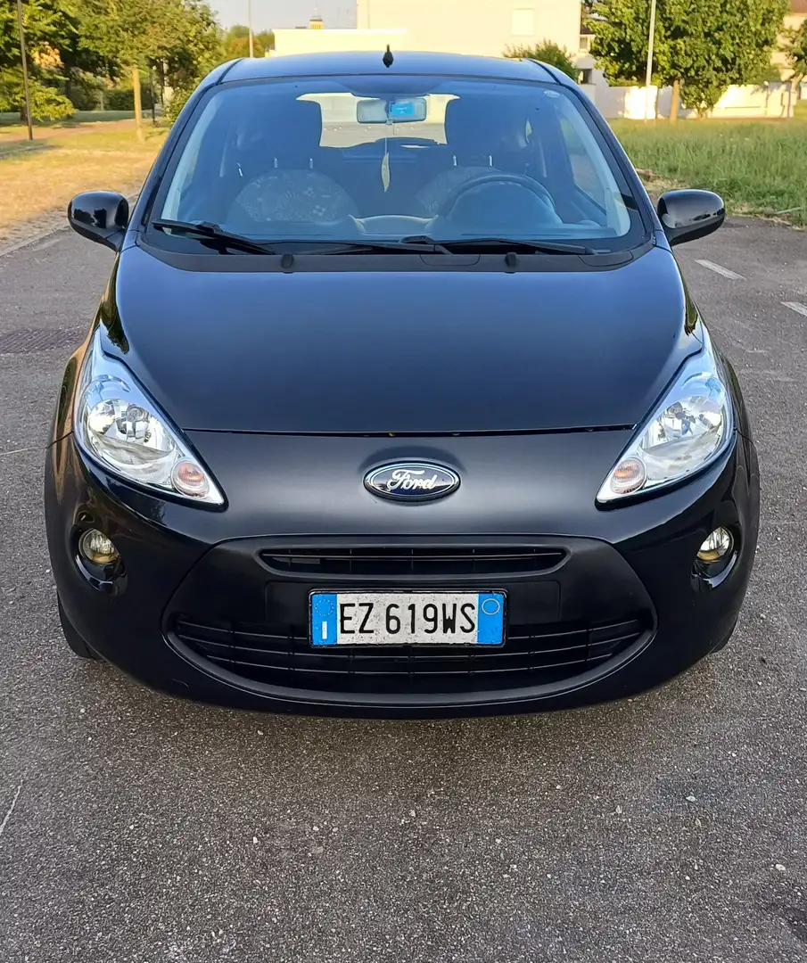 Ford Ka/Ka+ Ka II 3p 2009 Ka 1.2 + 67cv Gpl Zwart - 1