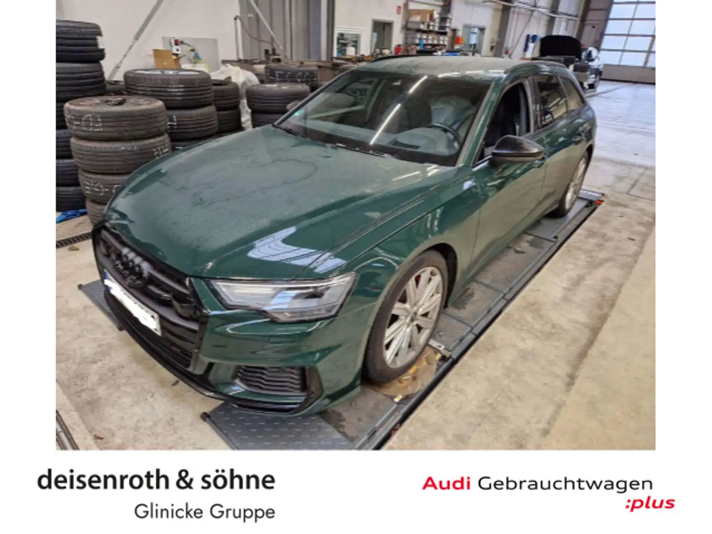 Audi S6 TDI AHK/StHz/Luft/HuD/Leder/exclusive Grün - 1