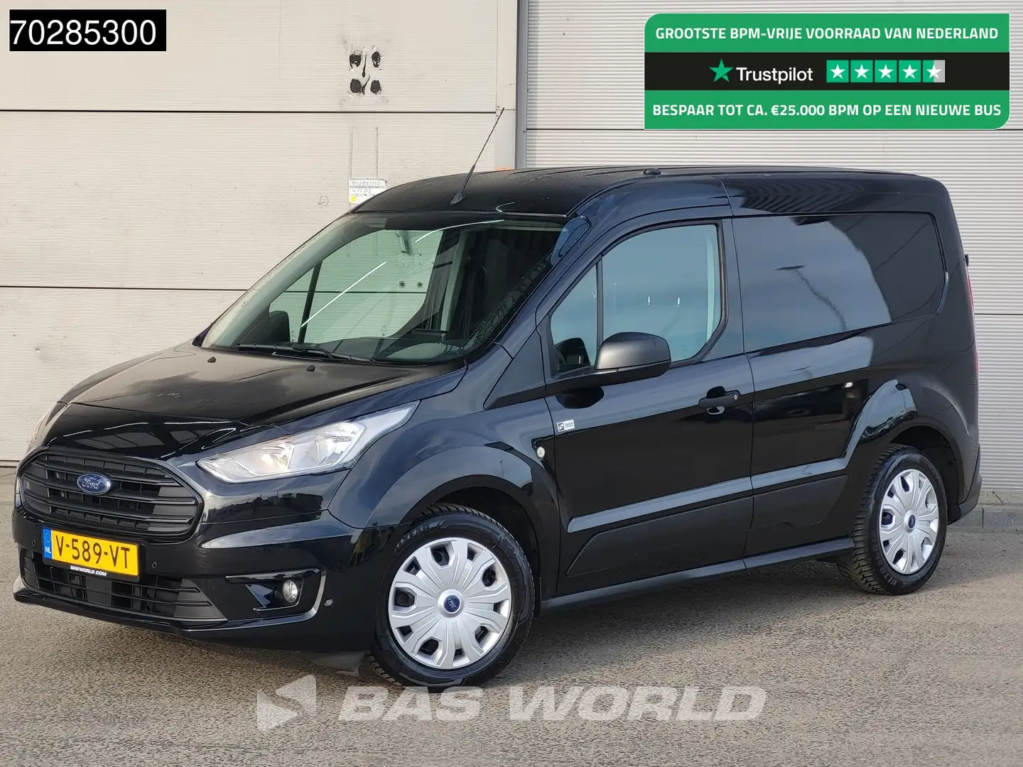 Ford Transit Connect 101 PK L1H1 Navi Airco Cruise Camera Parkeersensor Negro - 1
