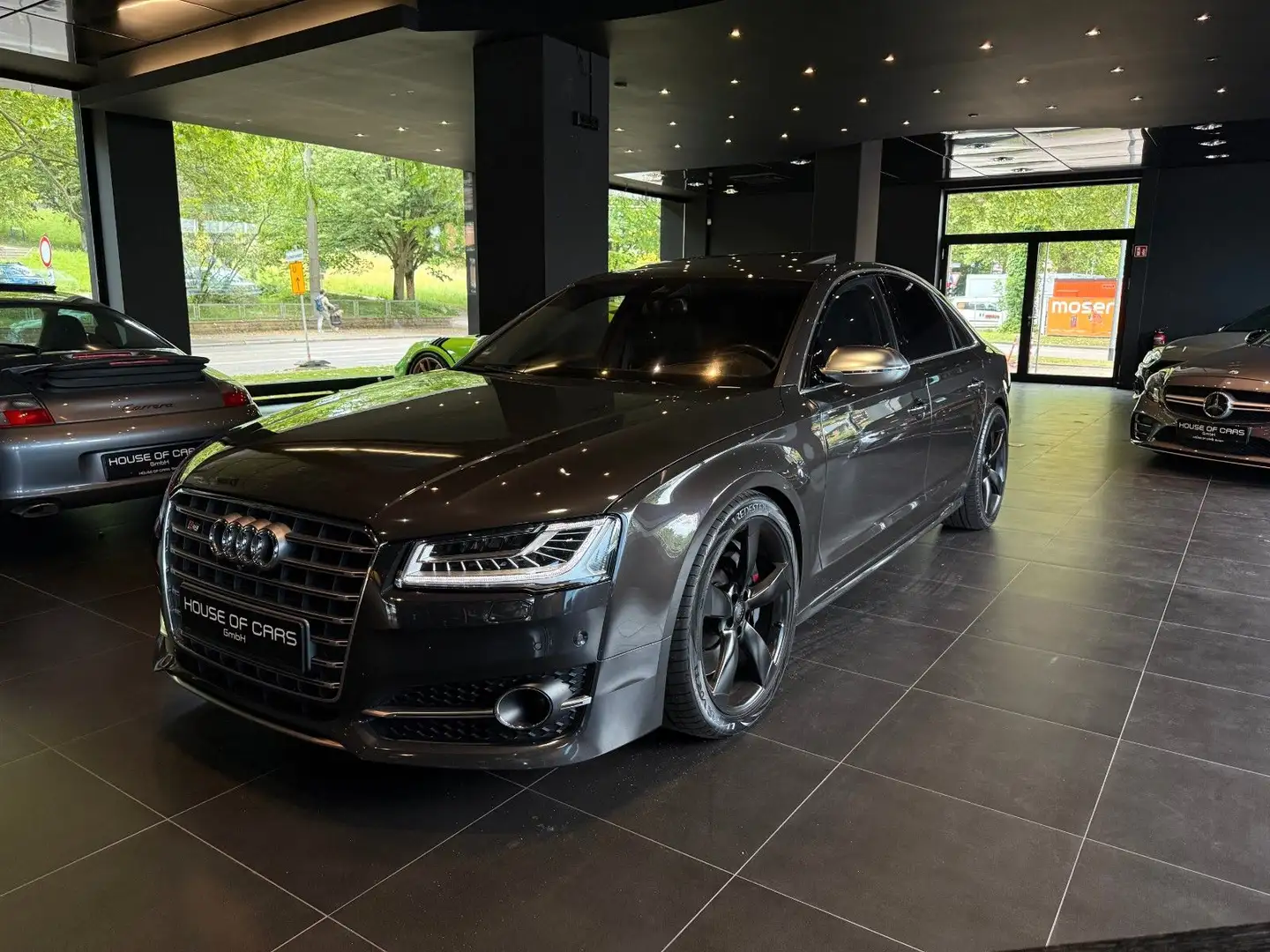 Audi S8 4.0 TFSI quattro*B&O* Audi exklusive*Carbon* Gris - 1