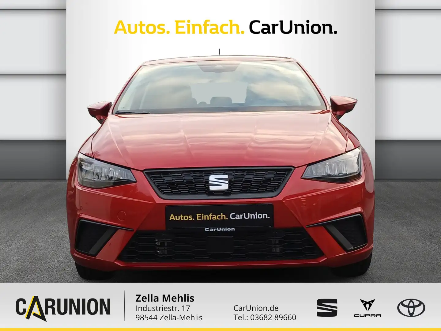 SEAT Ibiza Road Edition 1.0 TSI *KLIMA*NAVI*SITZH* Rot - 2