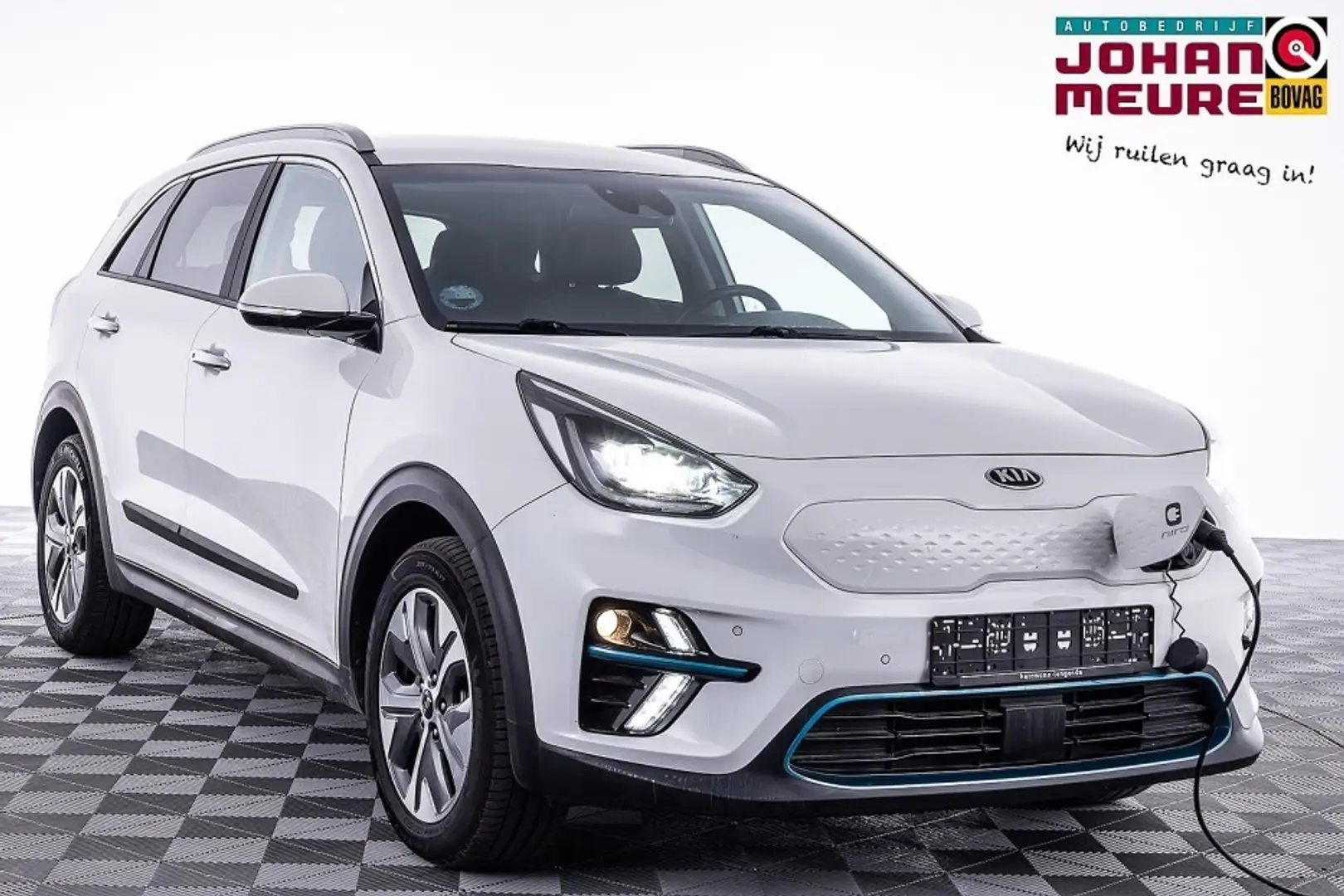 Kia e-Niro DynamicPlusLine 64 kWh | JBL Audio | 3 Fase | Half Blanc - 1